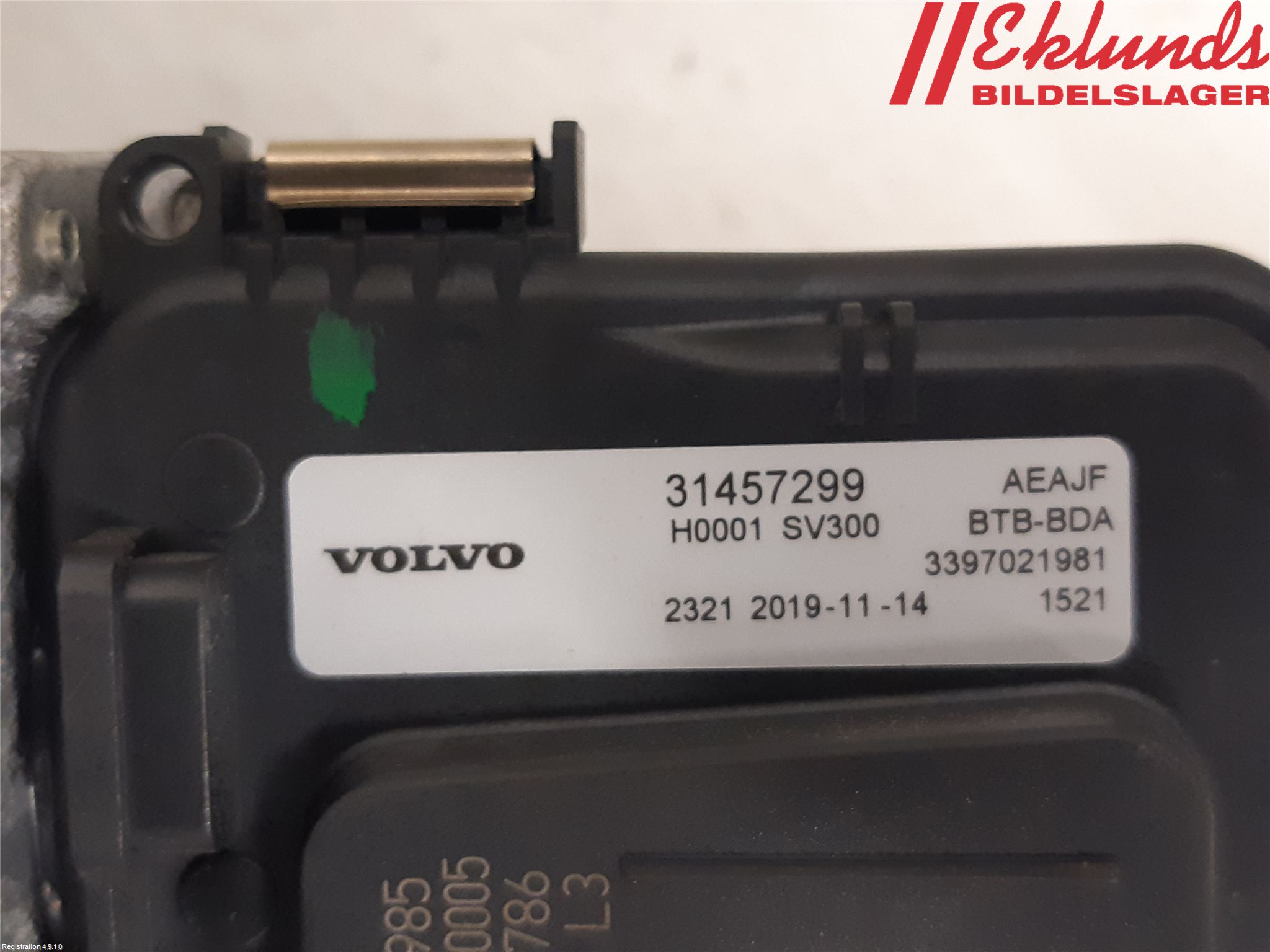 Volvo XC40/RECHARGE 18- Torkarmotor Vindruta