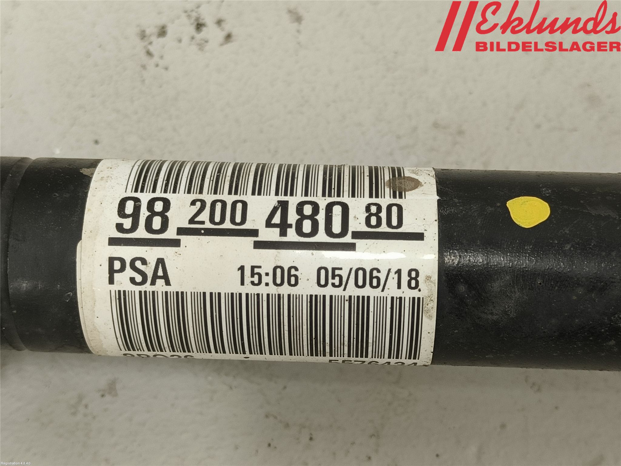 Peugeot EXPERT/E-EXPERT 17- Drivaxel Fram Höger