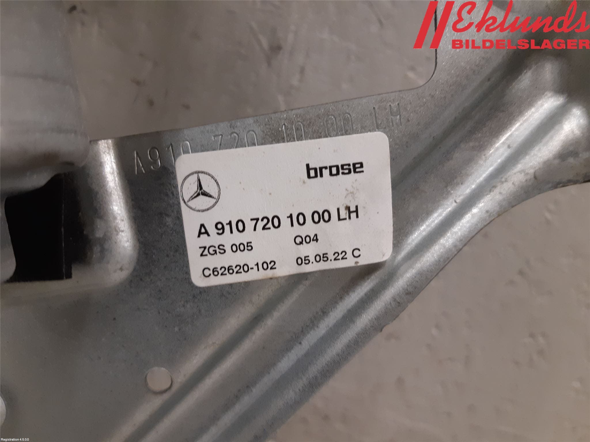 Mercedes-Benz MB SPRINTER (W907/W910) 19- Fönsterhiss El Kompl