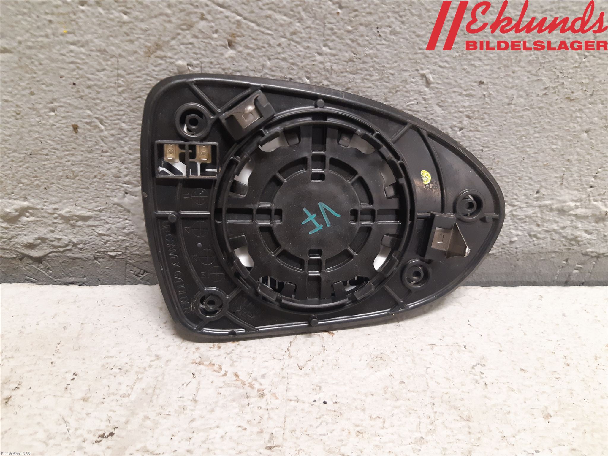 Kia RIO 12-16 Spegelglas Vä