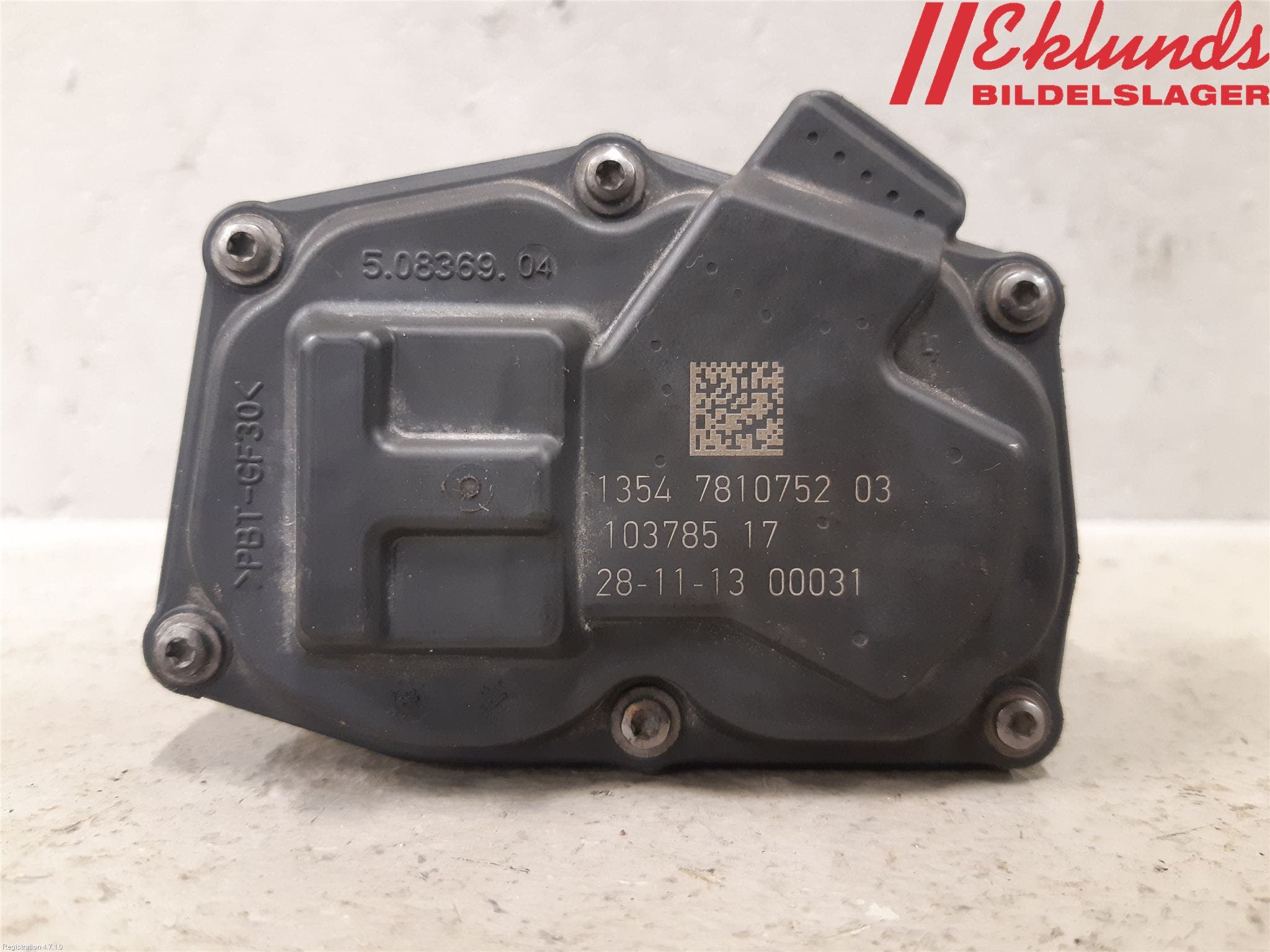 BMW 5 F10/F11/F18 09-17 Injspjällhus