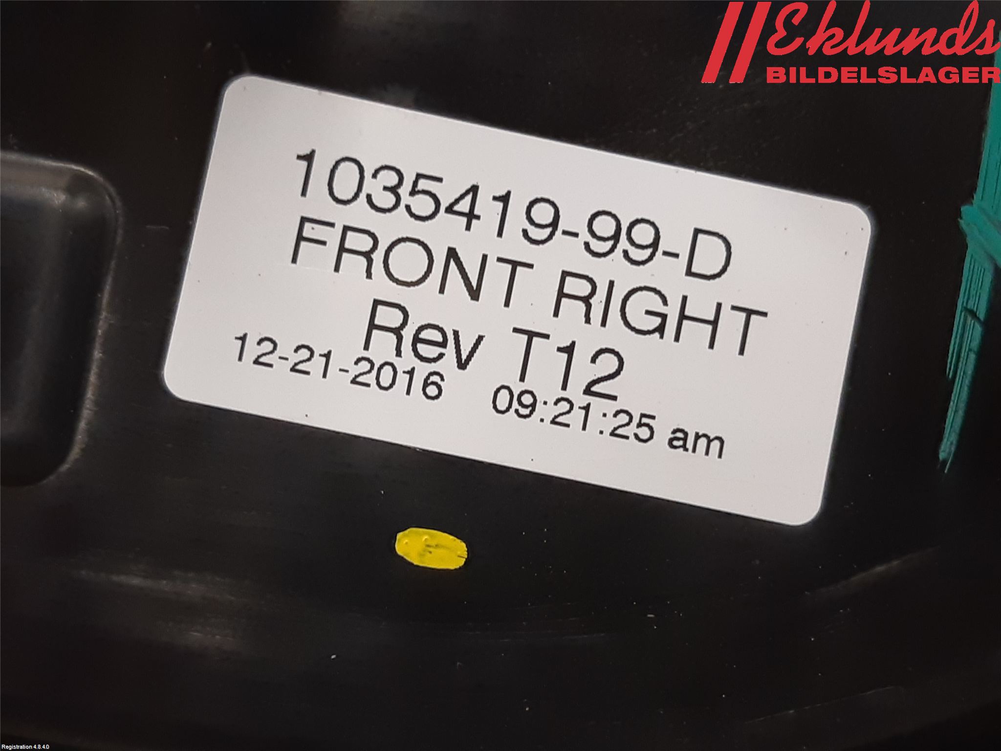 Tesla MODEL X 16- Dörrhandtag Yttre Hö