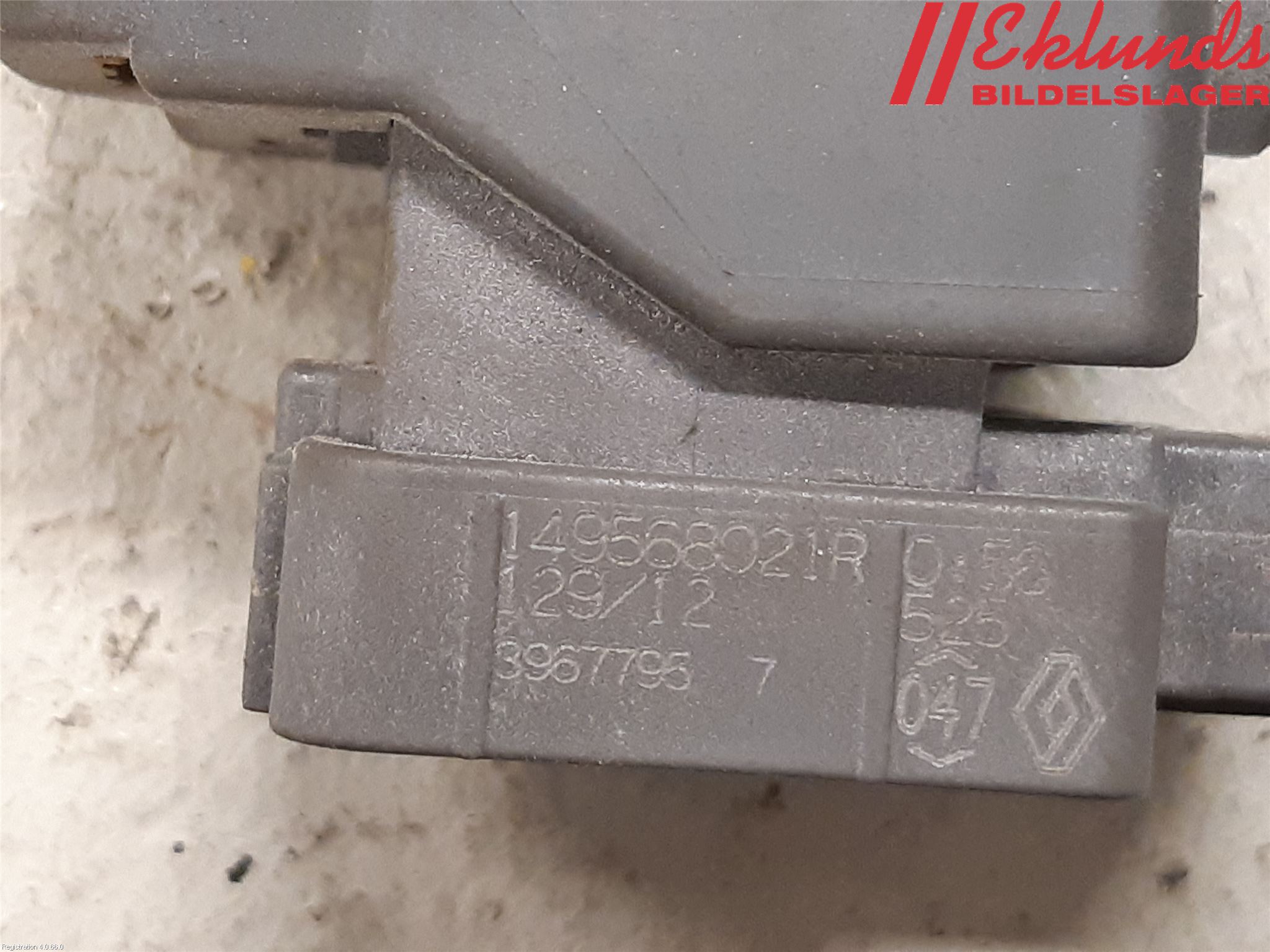 Renault KANGOO II 08-14 Vakuumventil