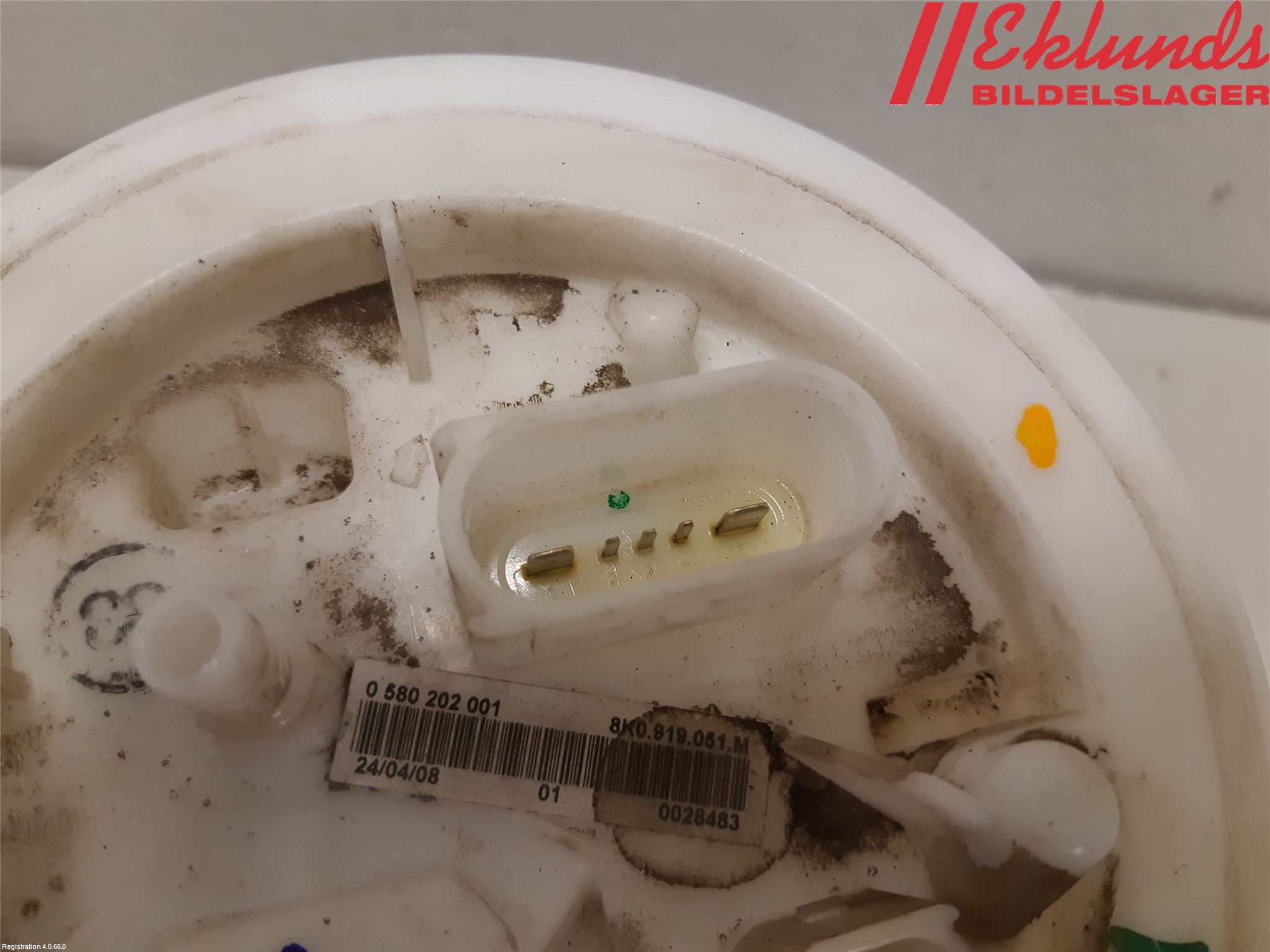 Audi A4/S4 08-11 Bränslepump El