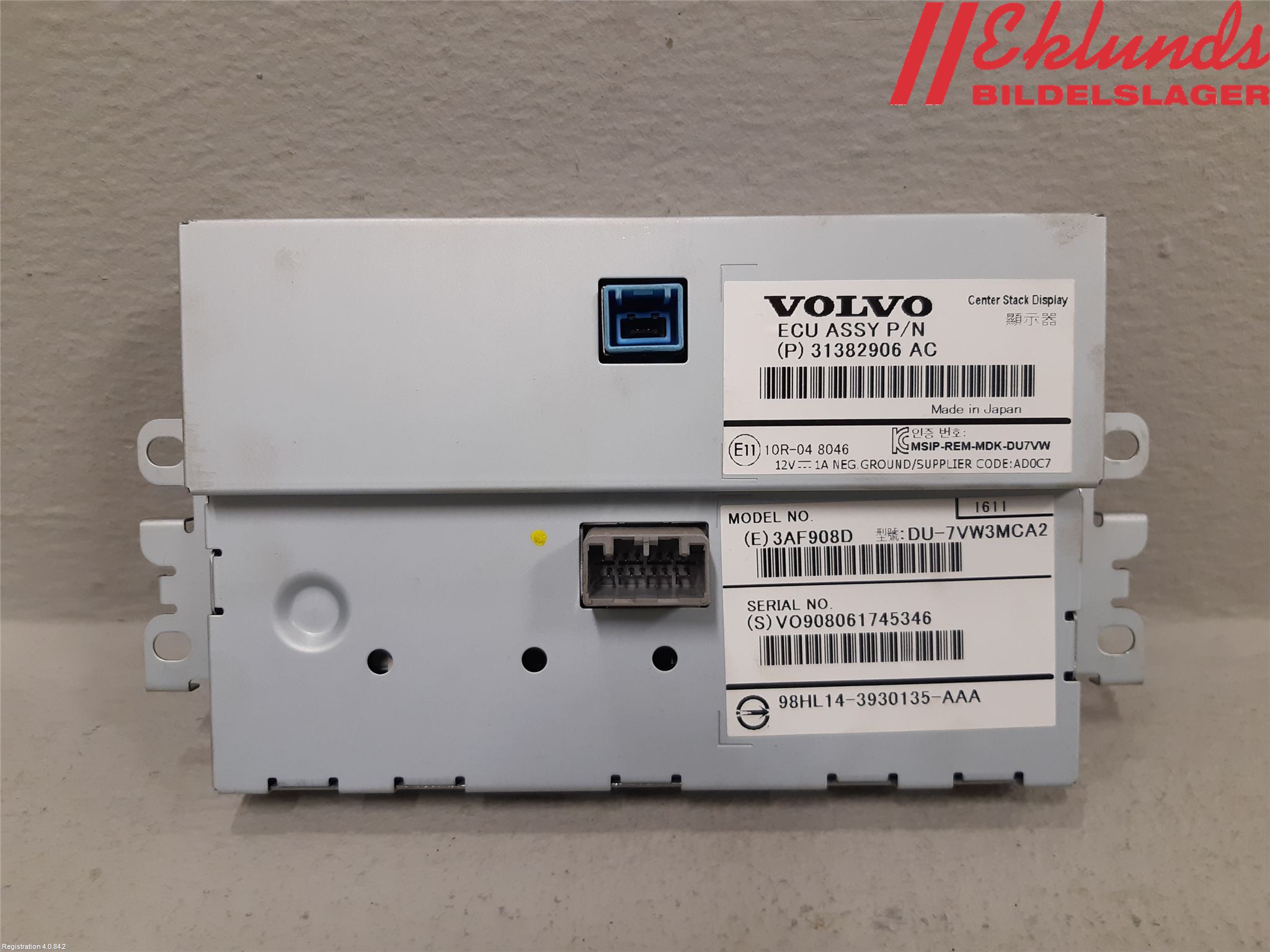Volvo V40 CROSS COUNTRY 13-19 Cd Radio - Multimediapanel