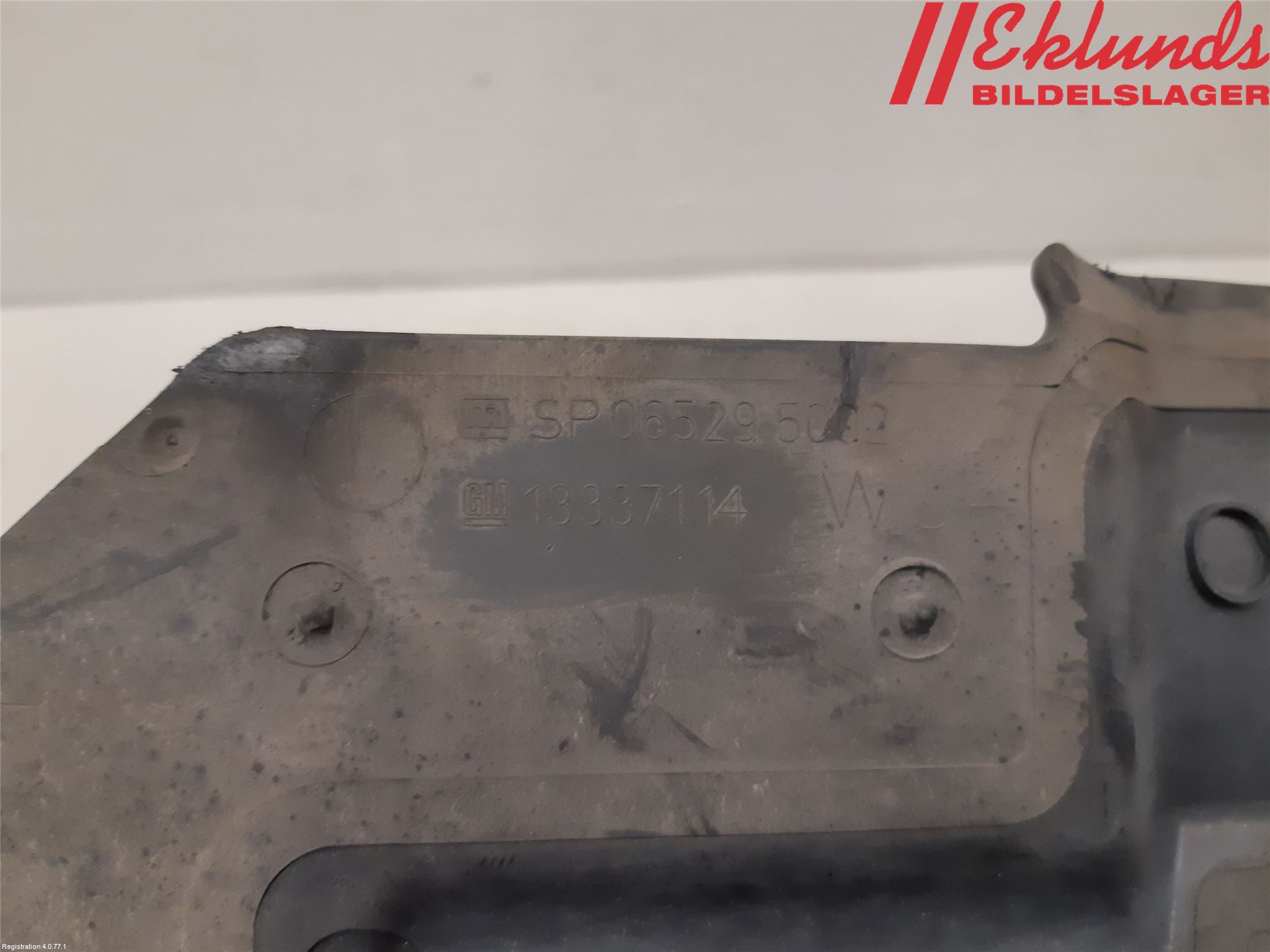 Opel ASTRA J 10-15 Deflektor Plåt-Plast Kylning