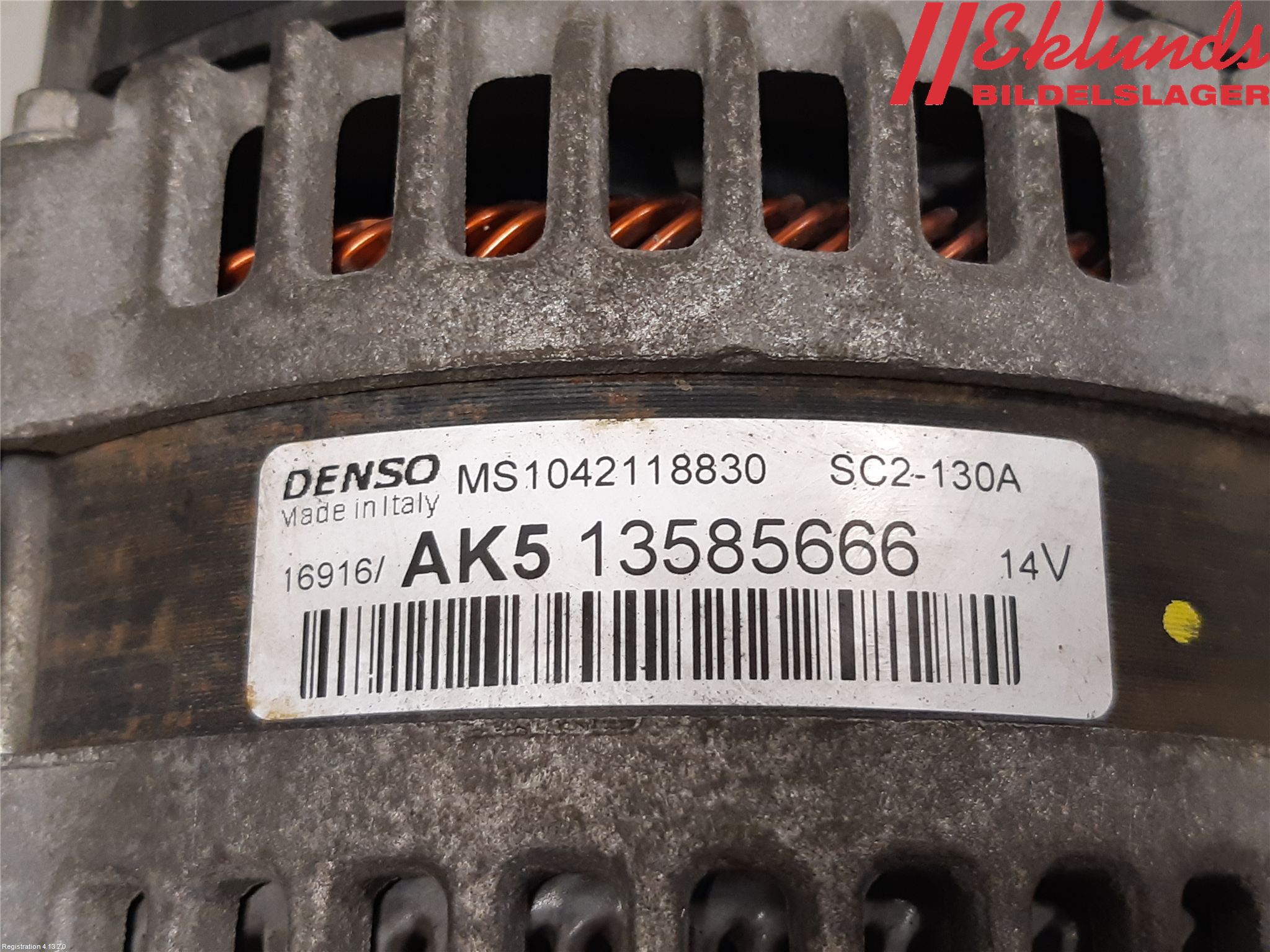 Opel CORSA E 15-19 Generator