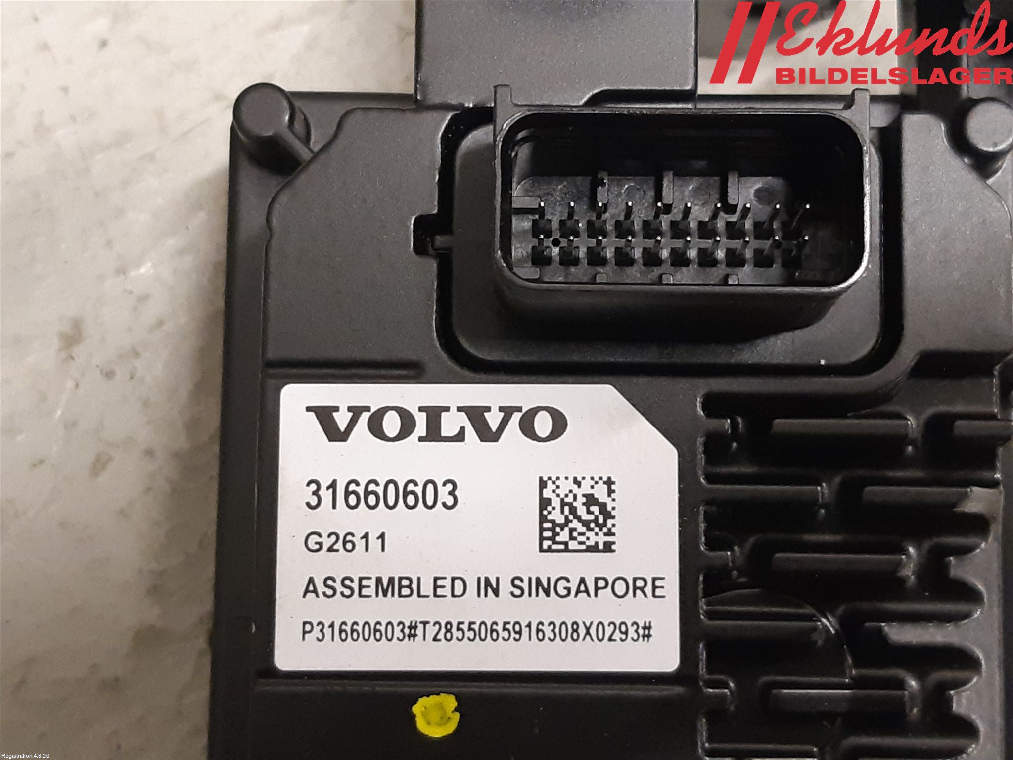 Volvo XC90/RECHARGE 16- Sensor Aktivt Kollisionsskydd