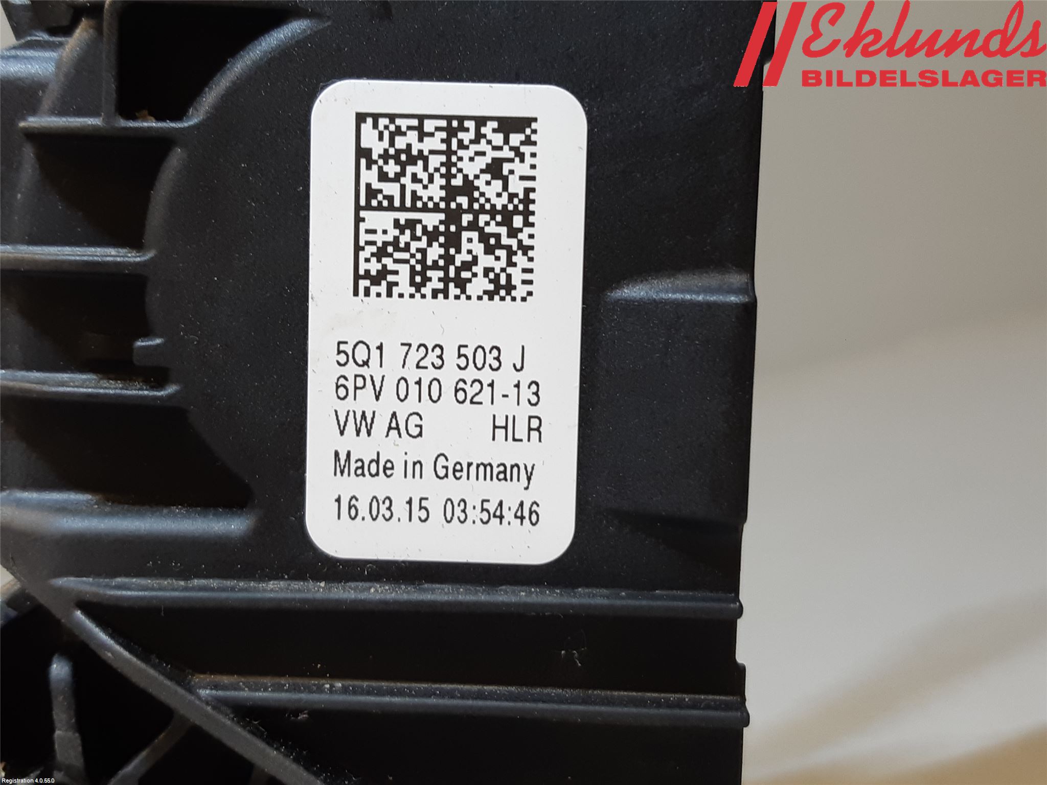 Volkswagen VW GOLF SPORTSVAN 15-20 Gaspedal