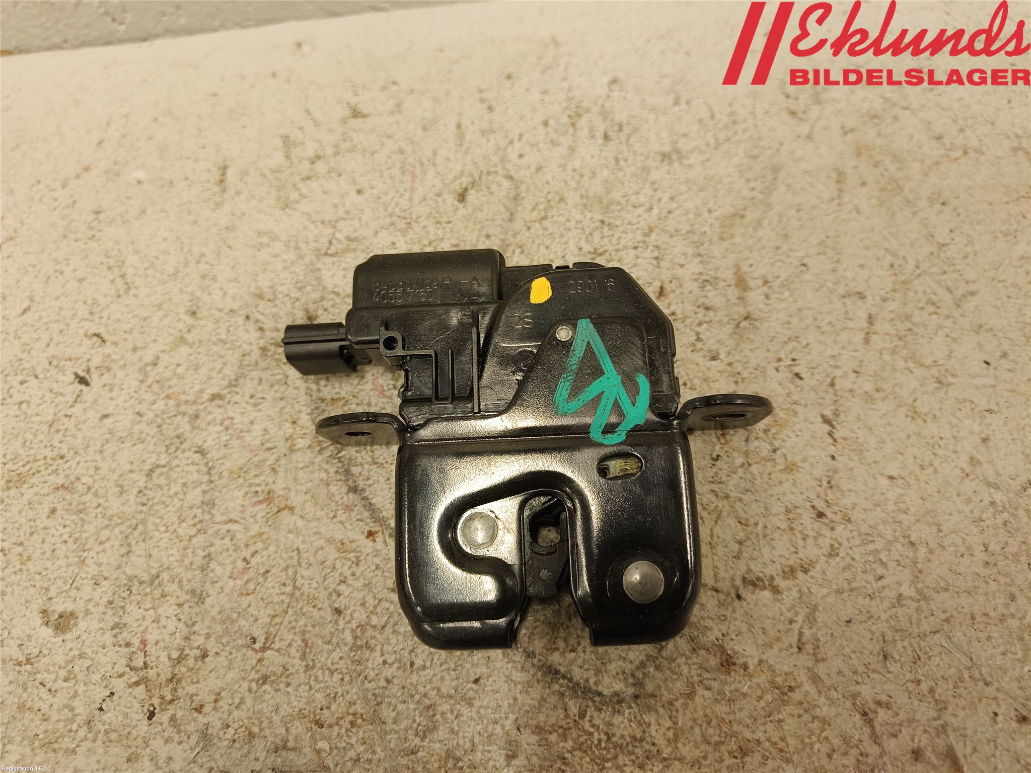 Renault CLIO IV 12-16 Låskista Baklucka