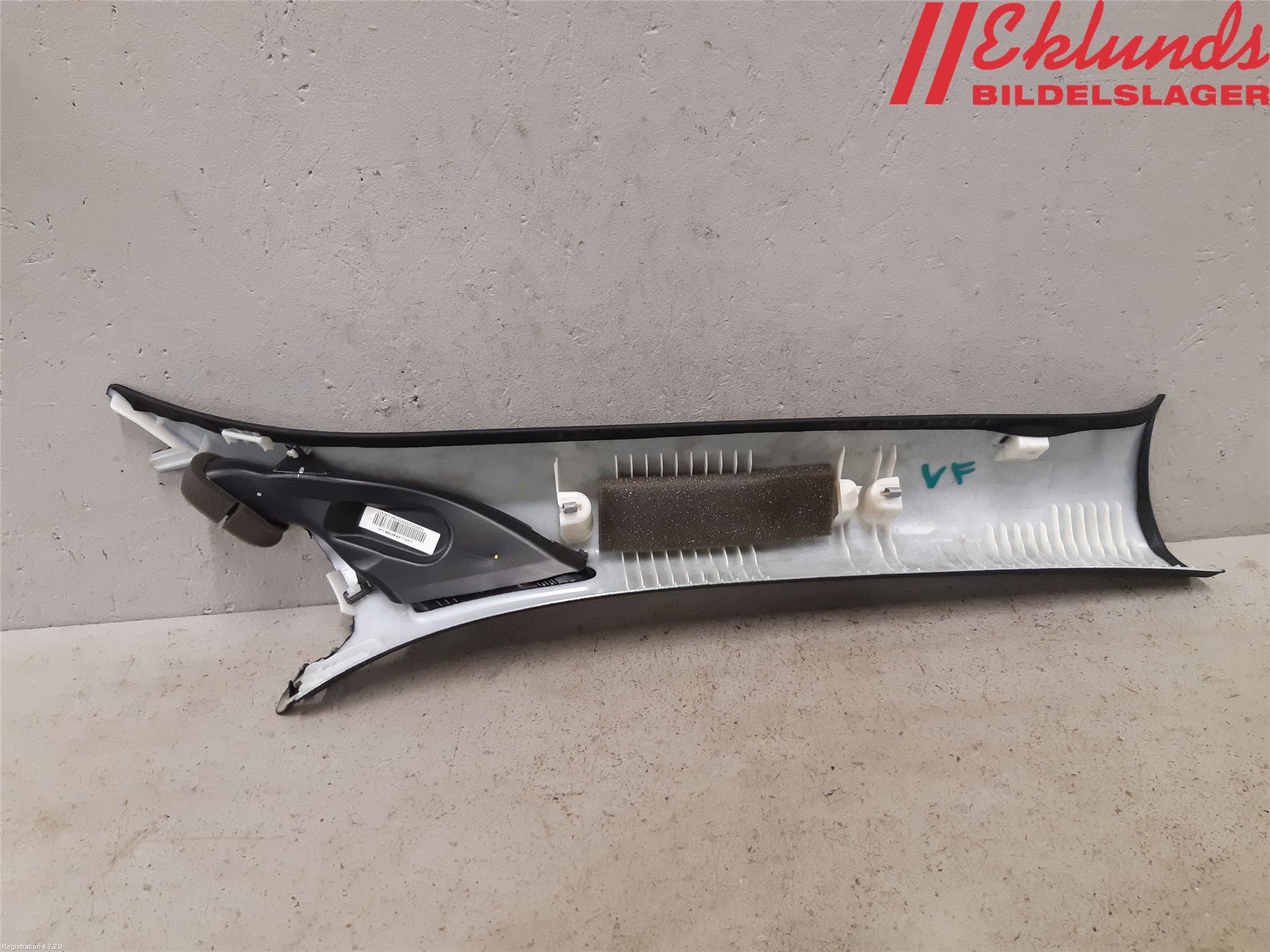 Volvo XC90/RECHARGE 16- Inr Plastd A-B-C Stolpe