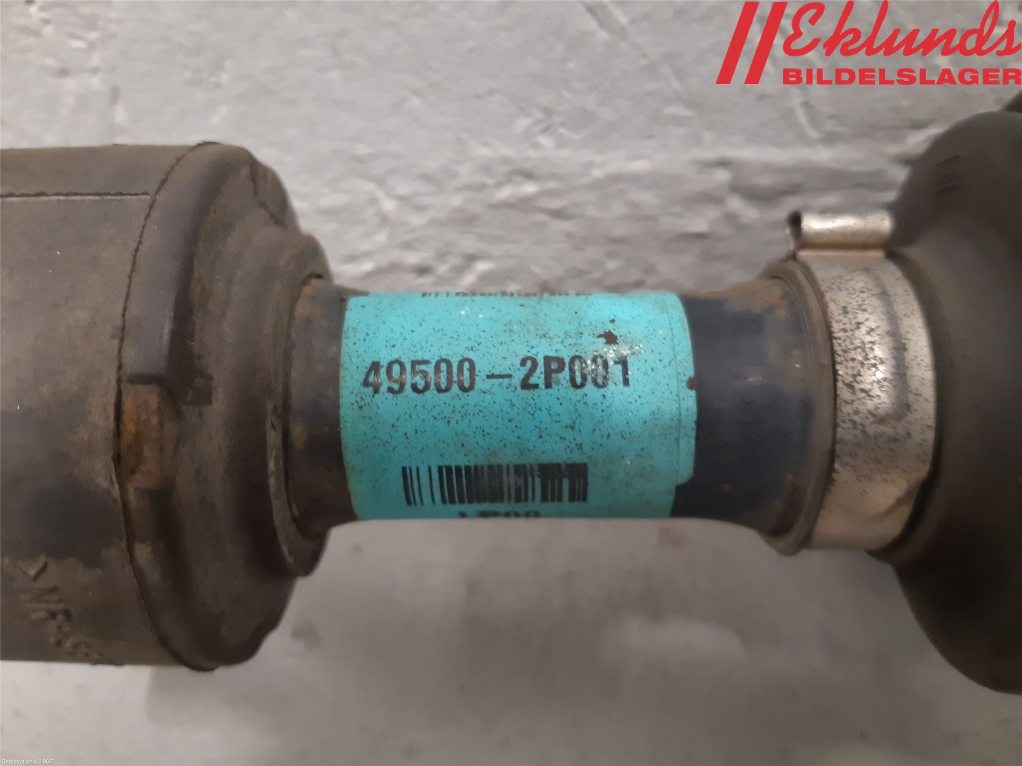 Kia SORENTO 10-14 Drivaxel Fram Vänster