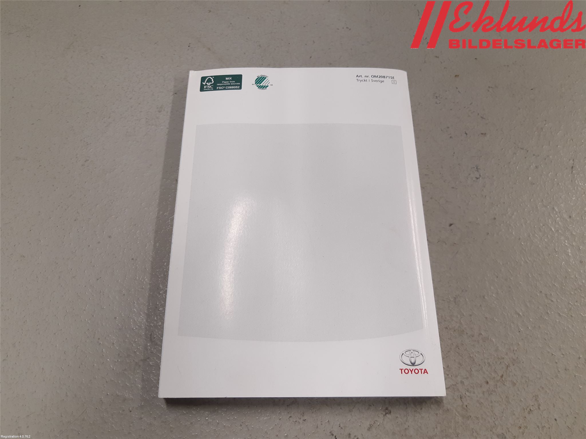 Toyota AVENSIS 09-15 Instruktionsbok