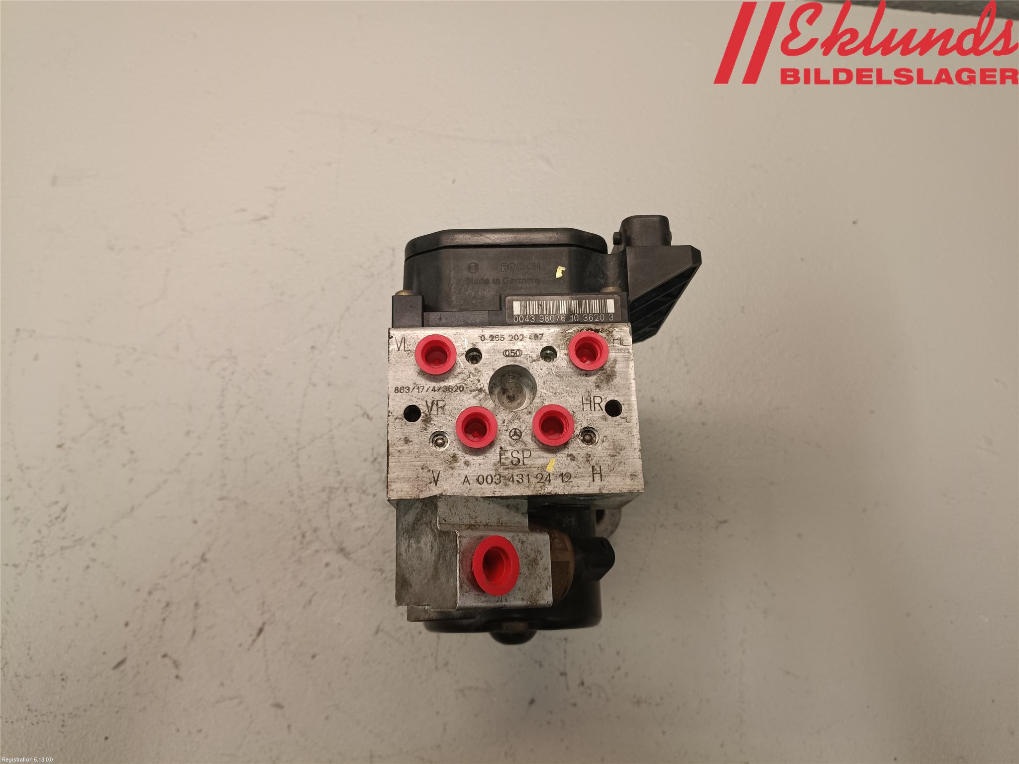 Mercedes-Benz MB E-KLASS (W210) 96-03 Abs Hydraulaggregat