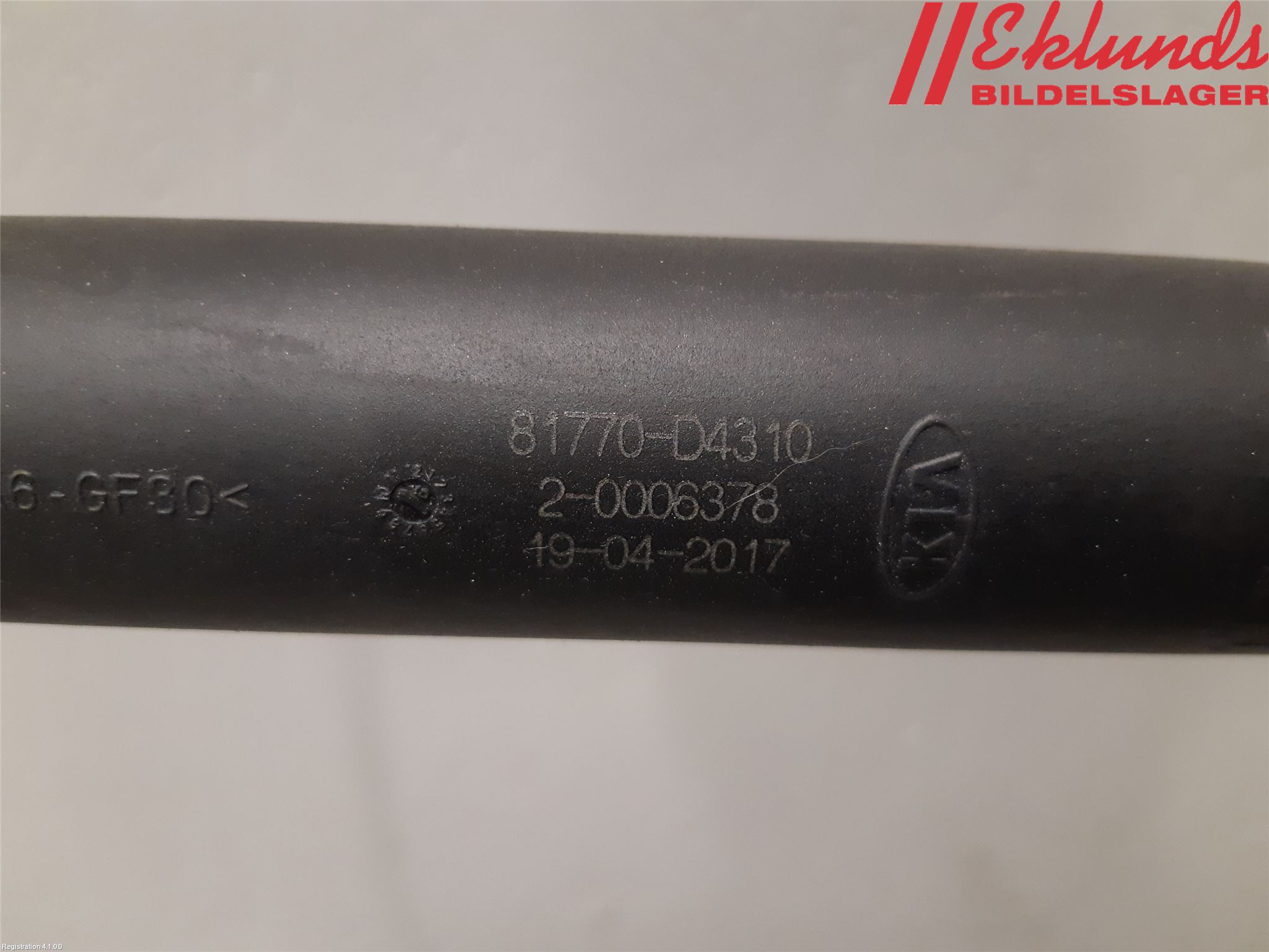 Kia OPTIMA 16-20 Bakluckeöppnare Automatisk