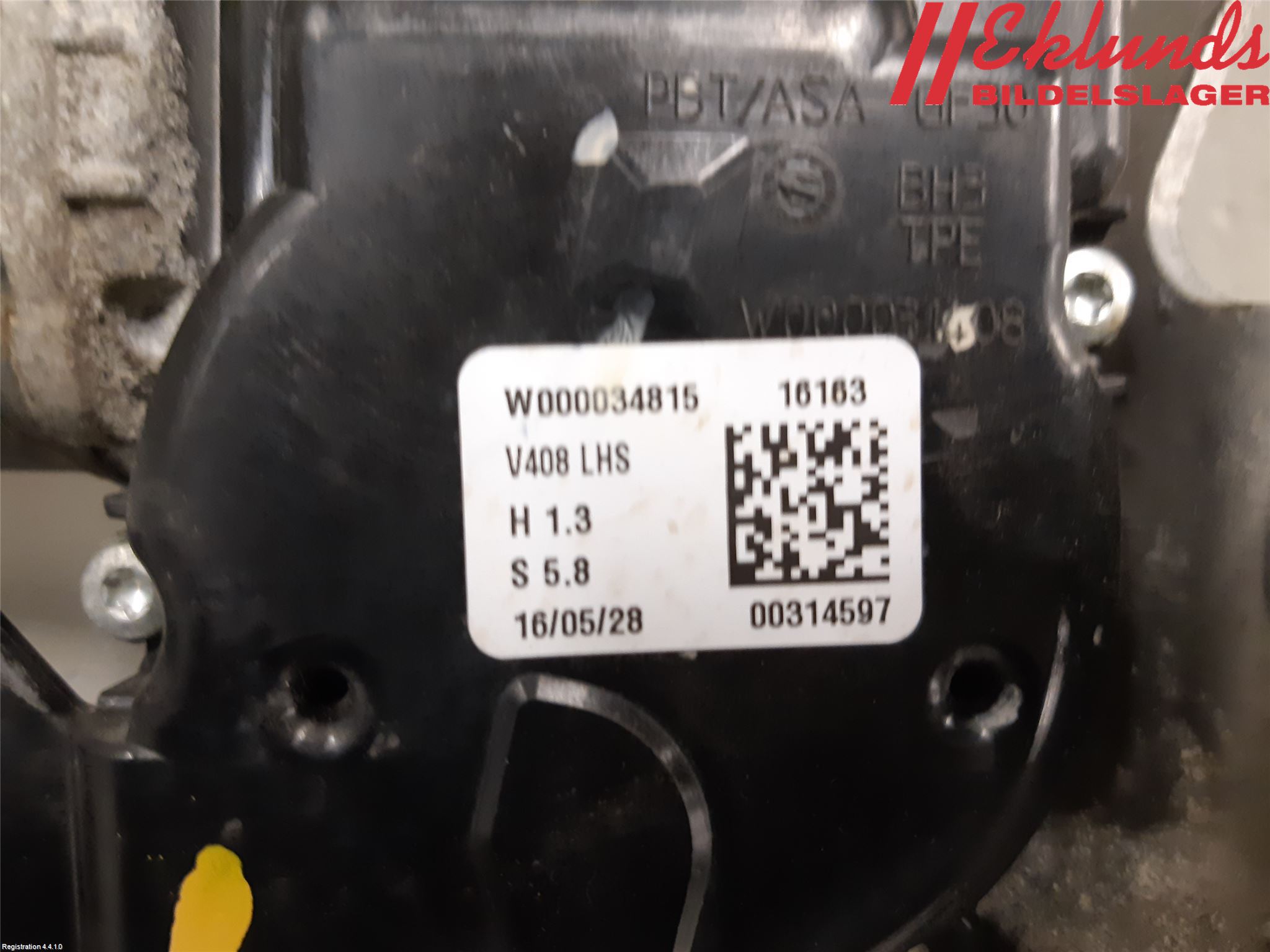 Ford TRANSIT/TOURNEO CONNECT 13-22 Torkarmotor Vindruta