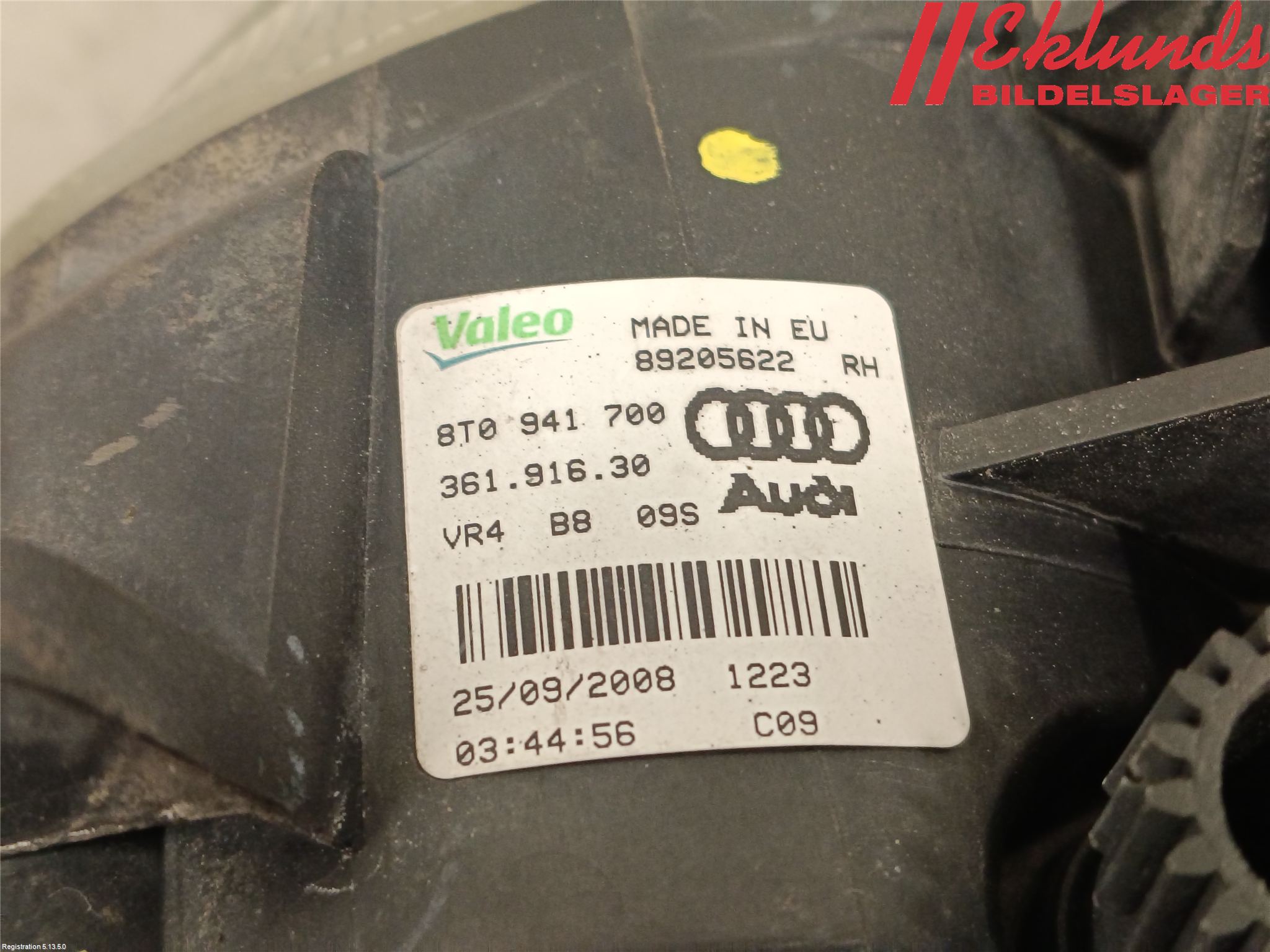 Audi A5 07-16 Dimljus-Varselljus Fram