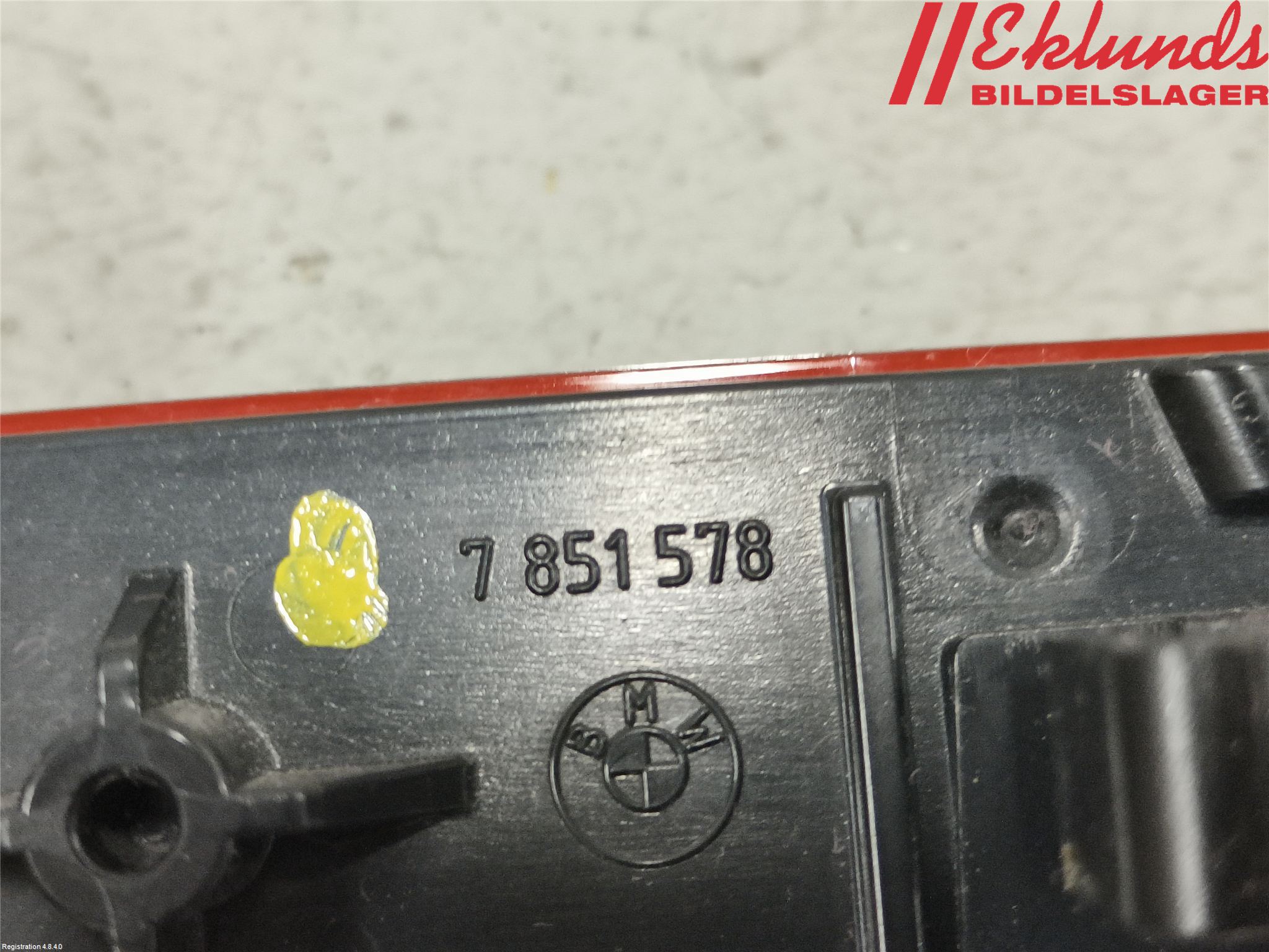 BMW 5 G30/G31/F90 17-23 Dimljus/Reflex Bak
