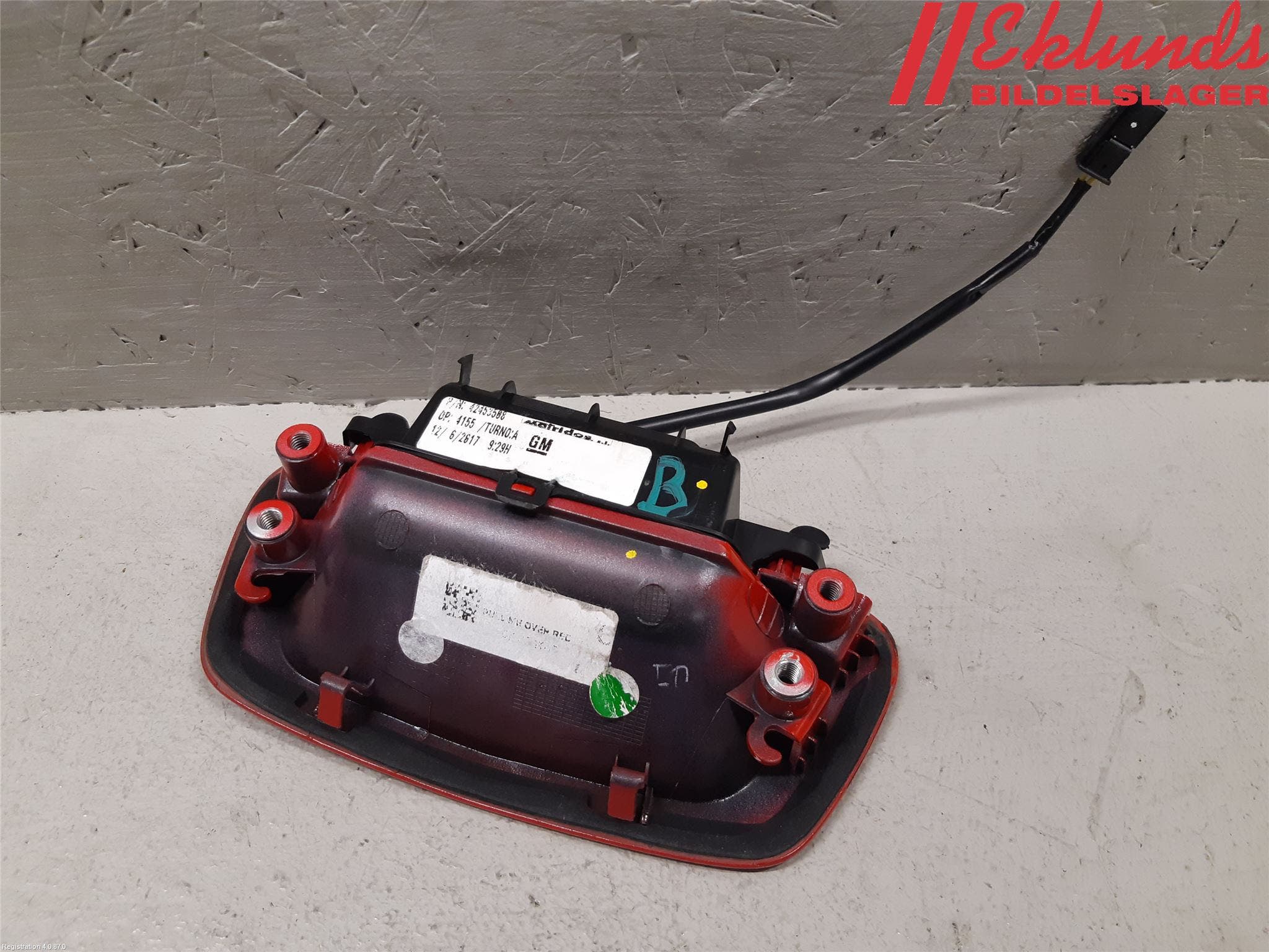 Opel MOKKA 13-20 Bakluckehandtag