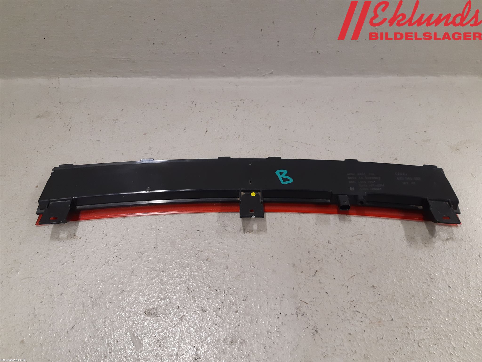 Audi A1/S1 11-18 Bromsljus Bakruta