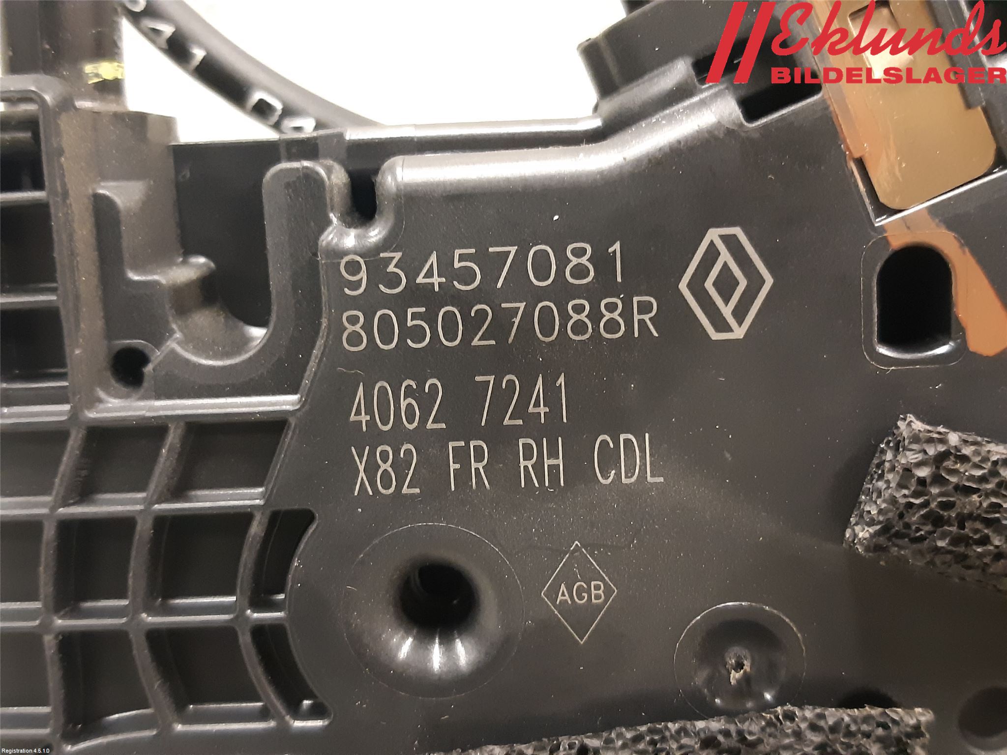 Opel VIVARO 15-19 Låskista-Dörrlås