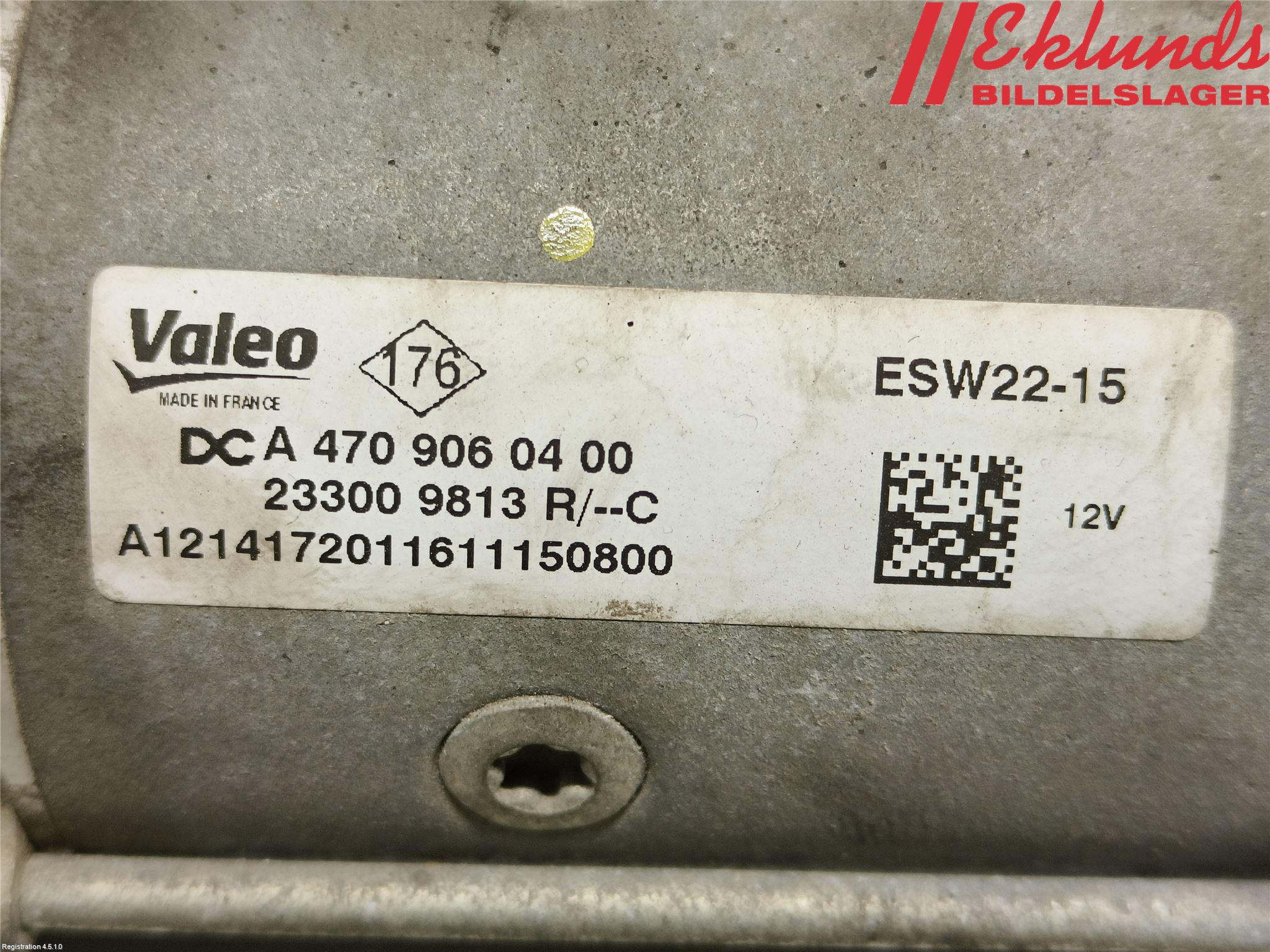 Opel MOVANO B 10-22 Startmotor Diesel