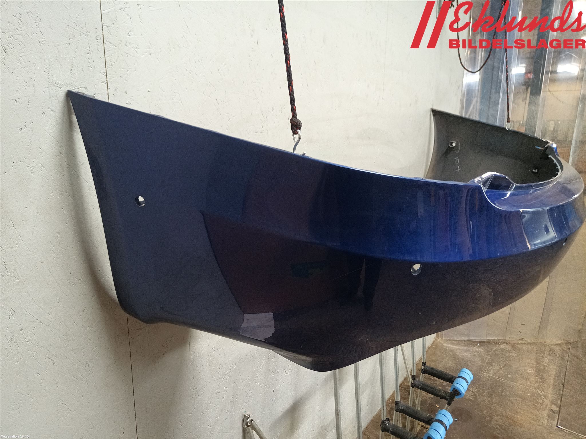 Tesla MODEL S 13- Stötfångarbeklädnad Bak