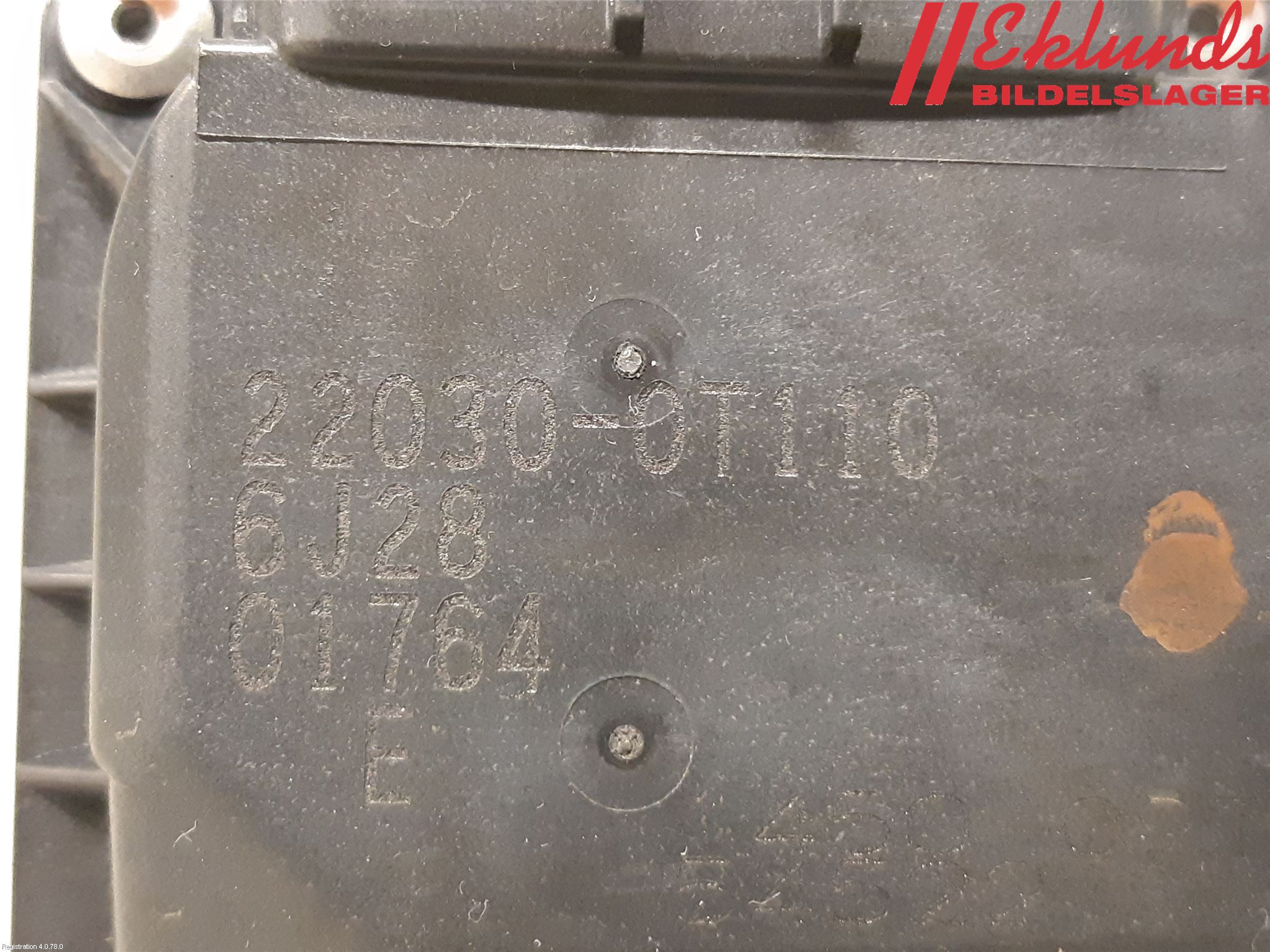 Toyota AURIS 13-19 Injspjällhus