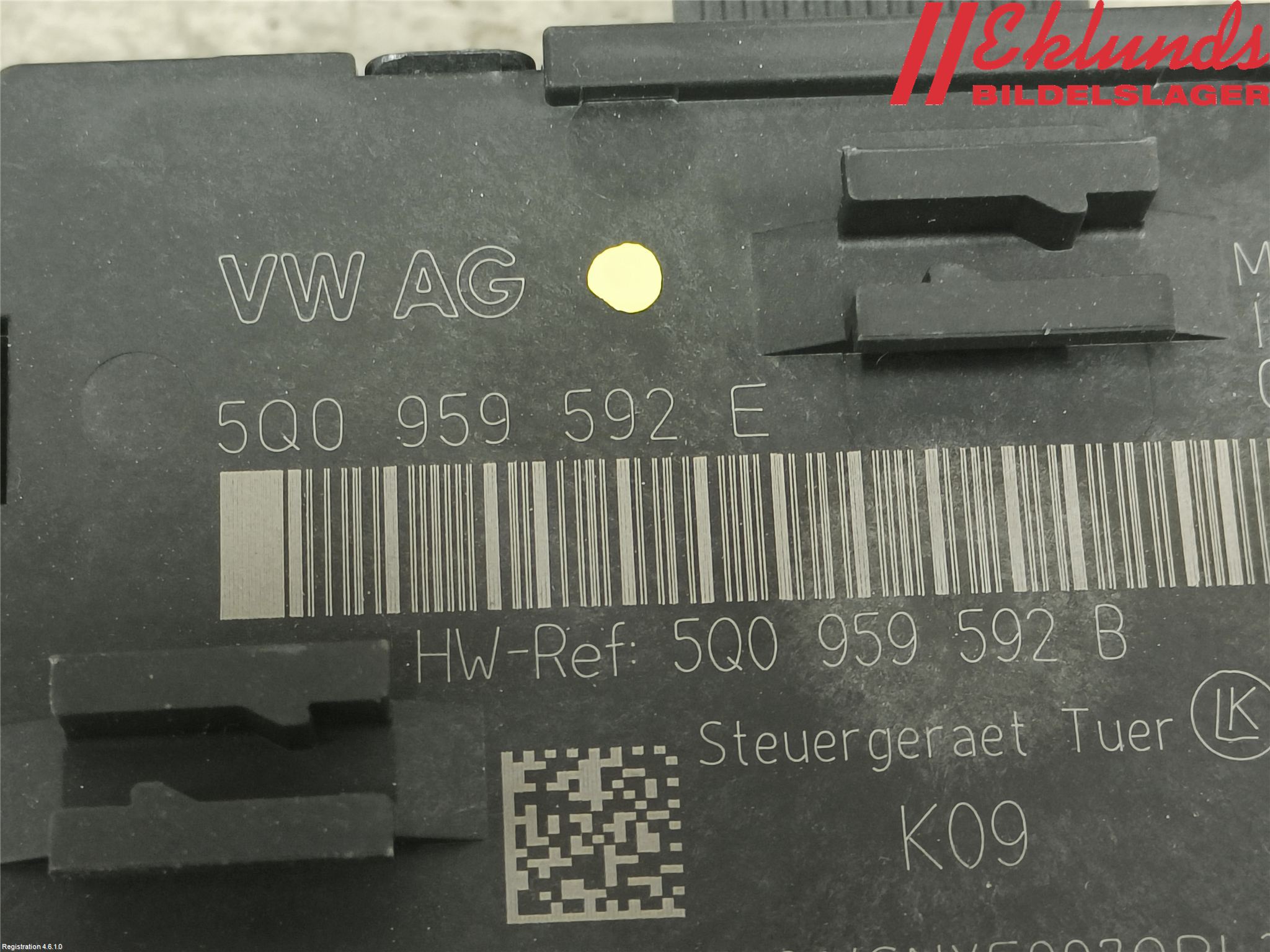 Audi A3/S3 8V 13-20 Styrenhet Dörr