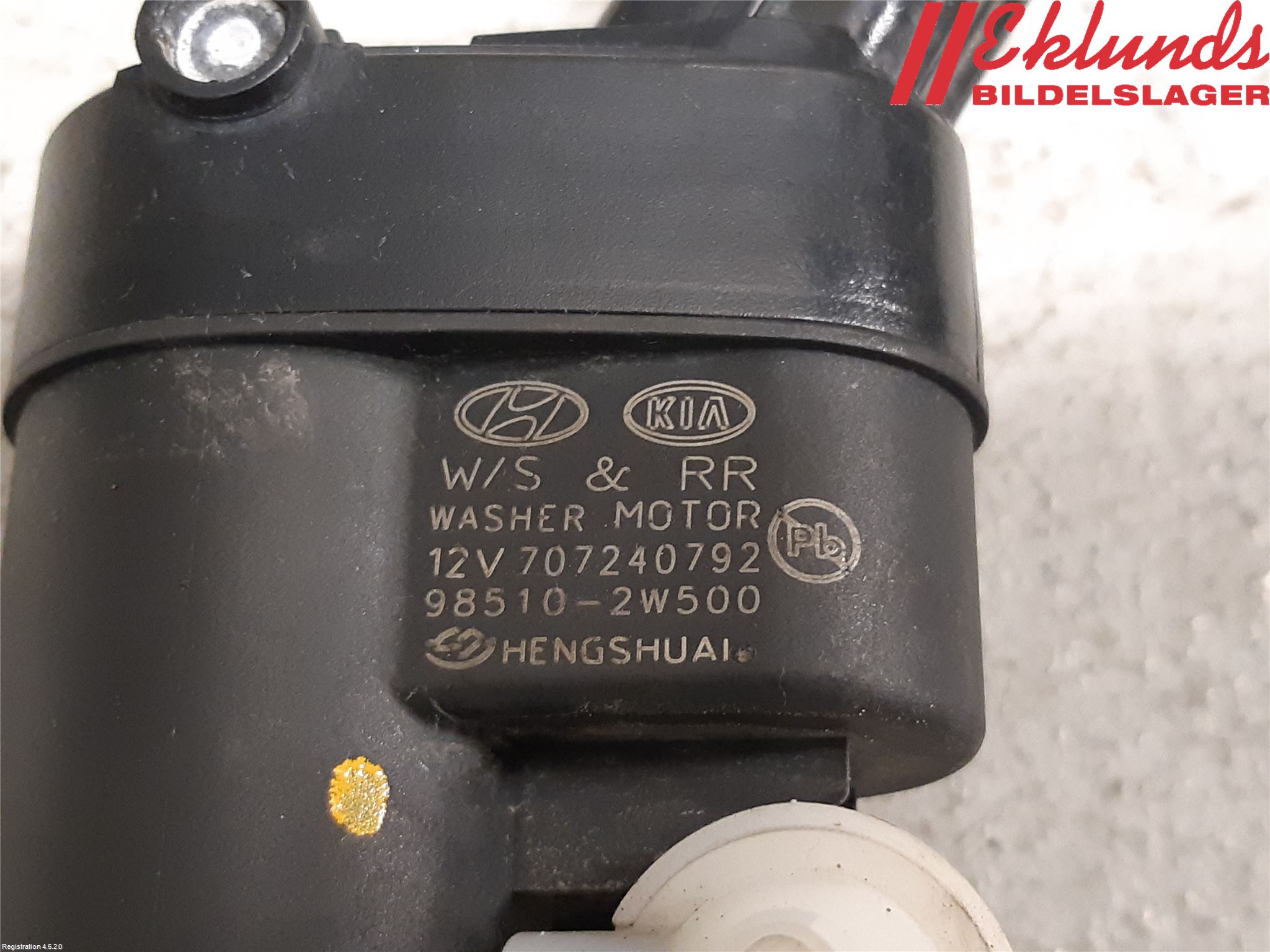 Hyundai i30 PD 17- Spolarpump Vindruta