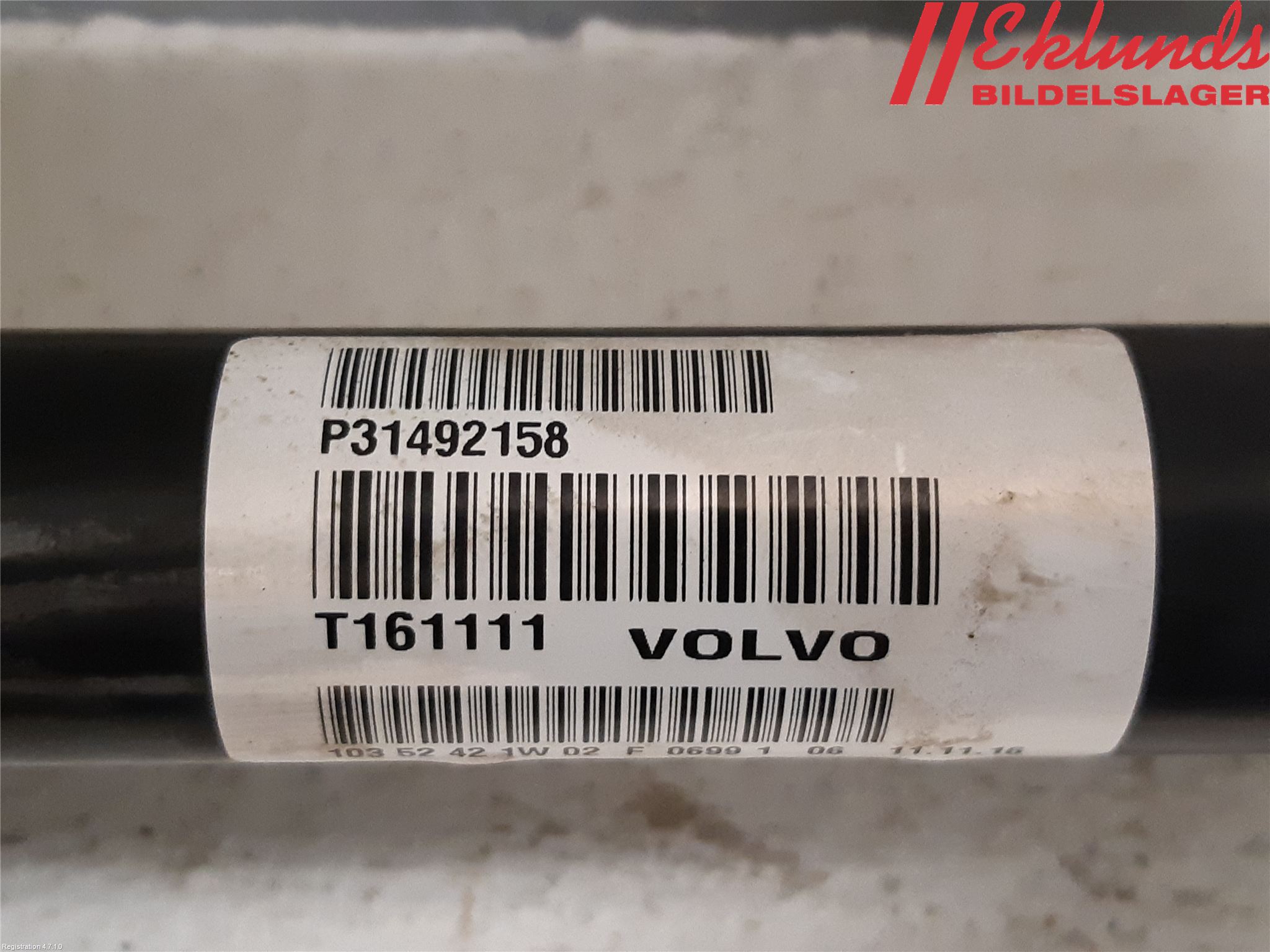 Volvo XC90/RECHARGE 16- Drivaxel Bak Höger
