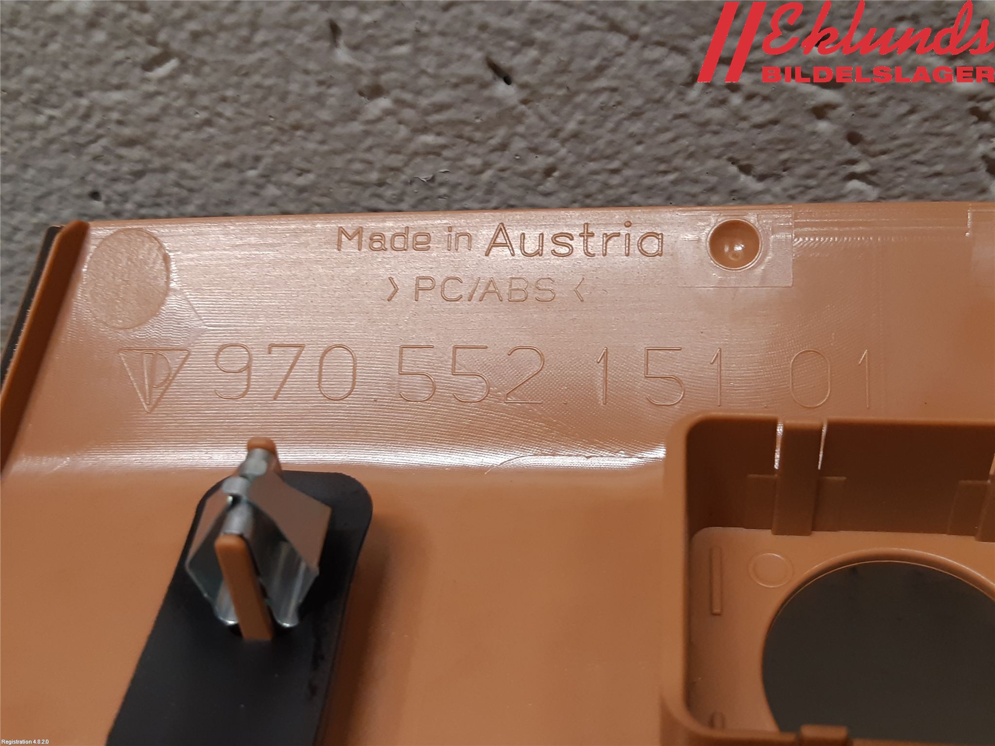 Porsche PANAMERA 09- Instrument Klocka