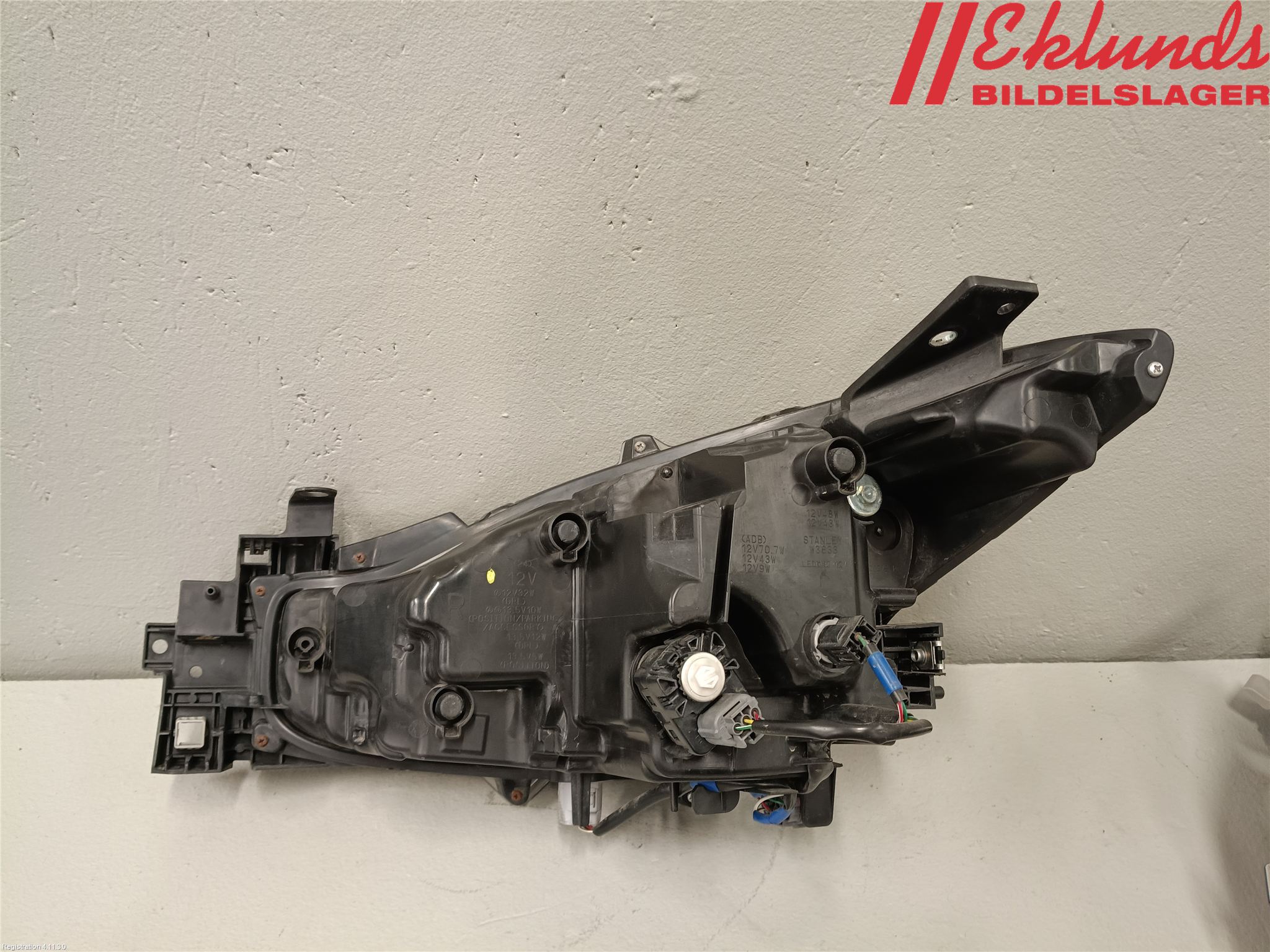 Mazda 3 III 14-19 Strålkastare Höger