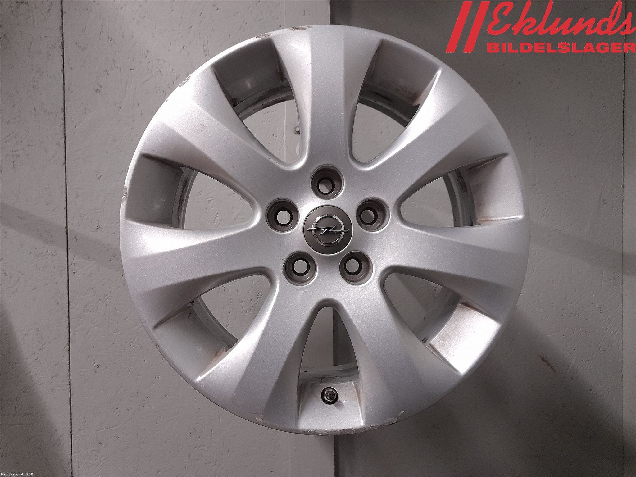 Opel ASTRA J 10-15 Fälgsats Aluminium