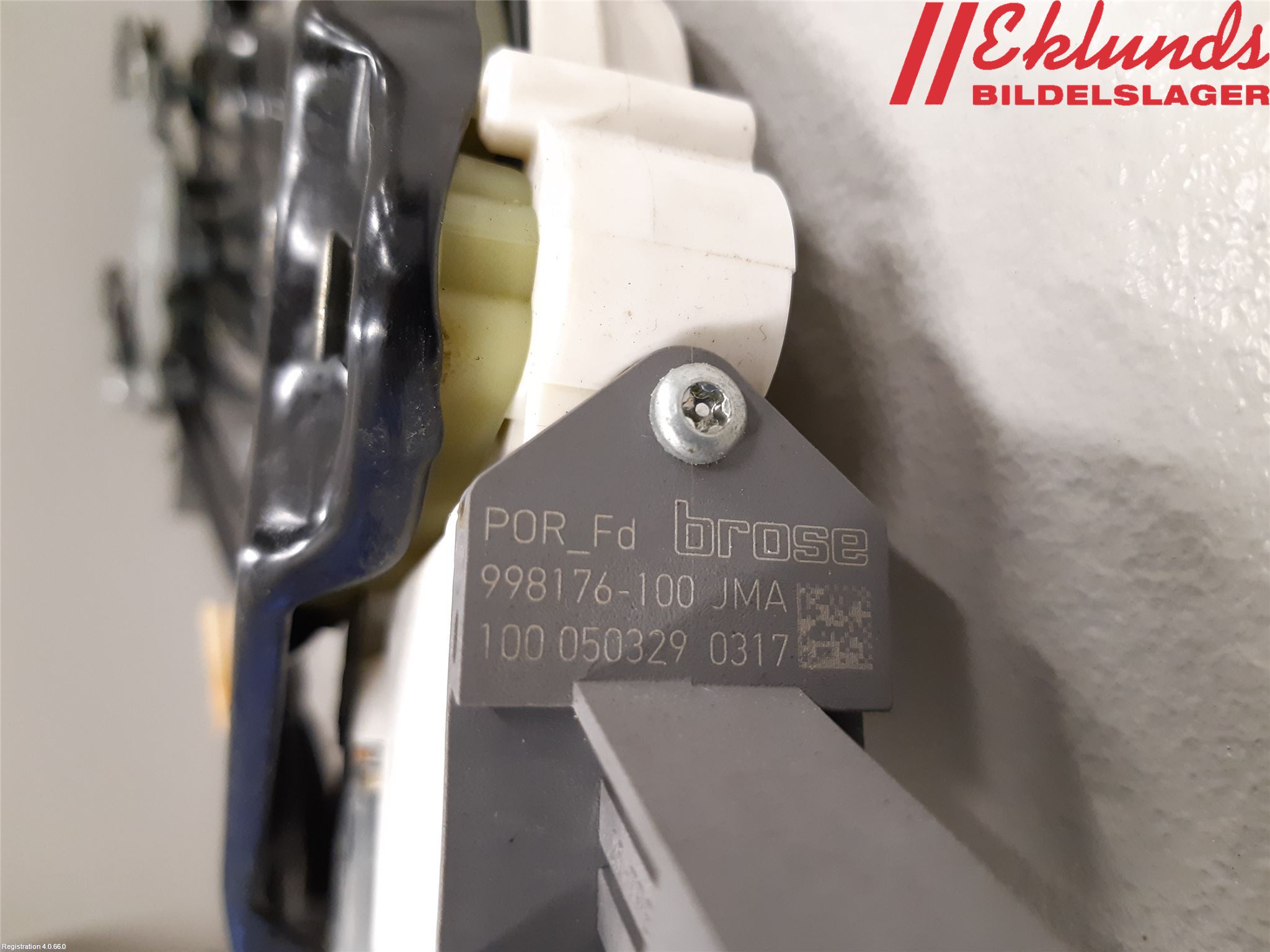 Porsche 911 64- Fönsterhiss El Kompl