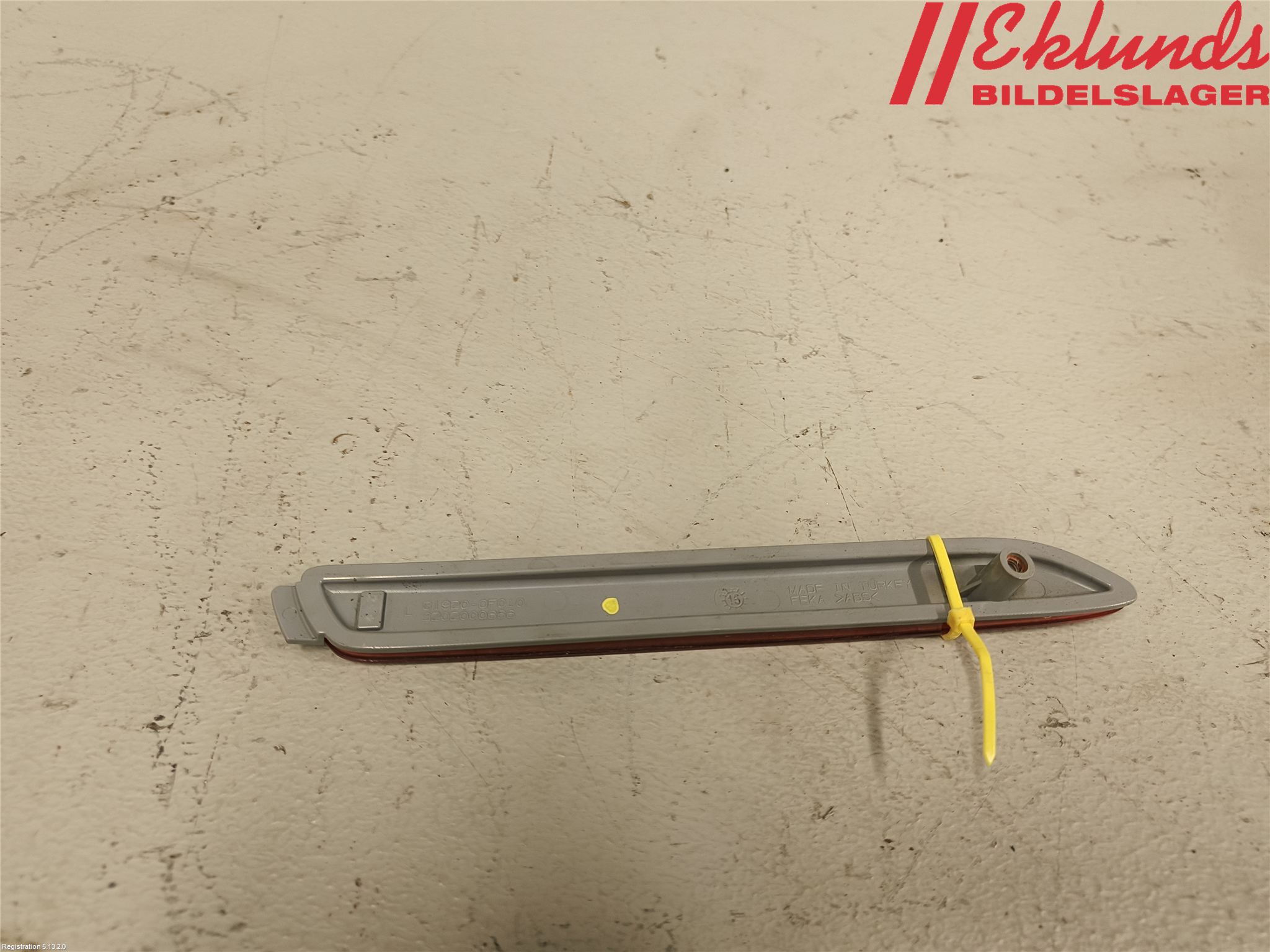 Toyota VERSO 09-18 Dimljus/Reflex Bak