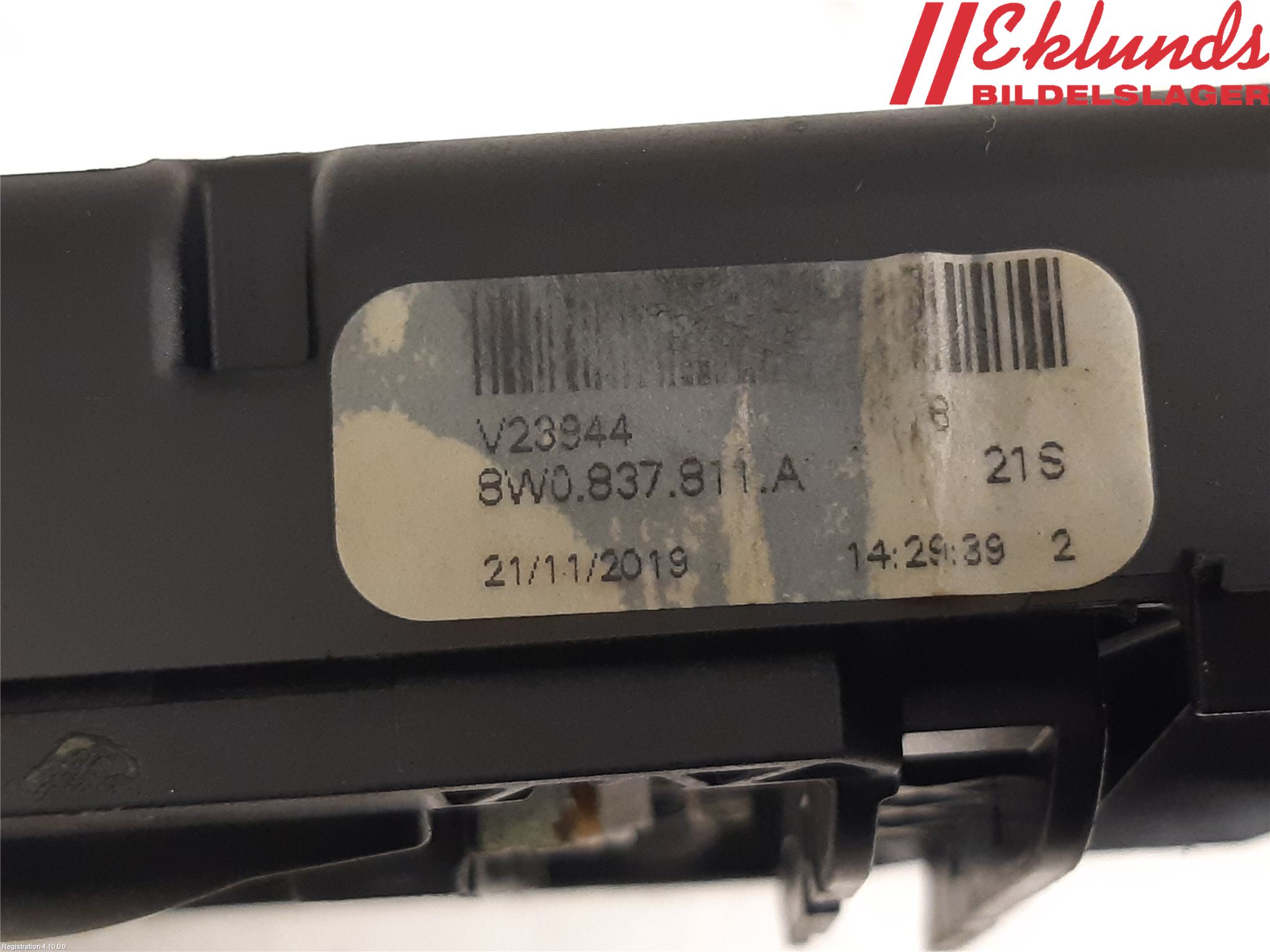 Audi A4/S4 B9 20- Dörrhandtag Yttre Vä