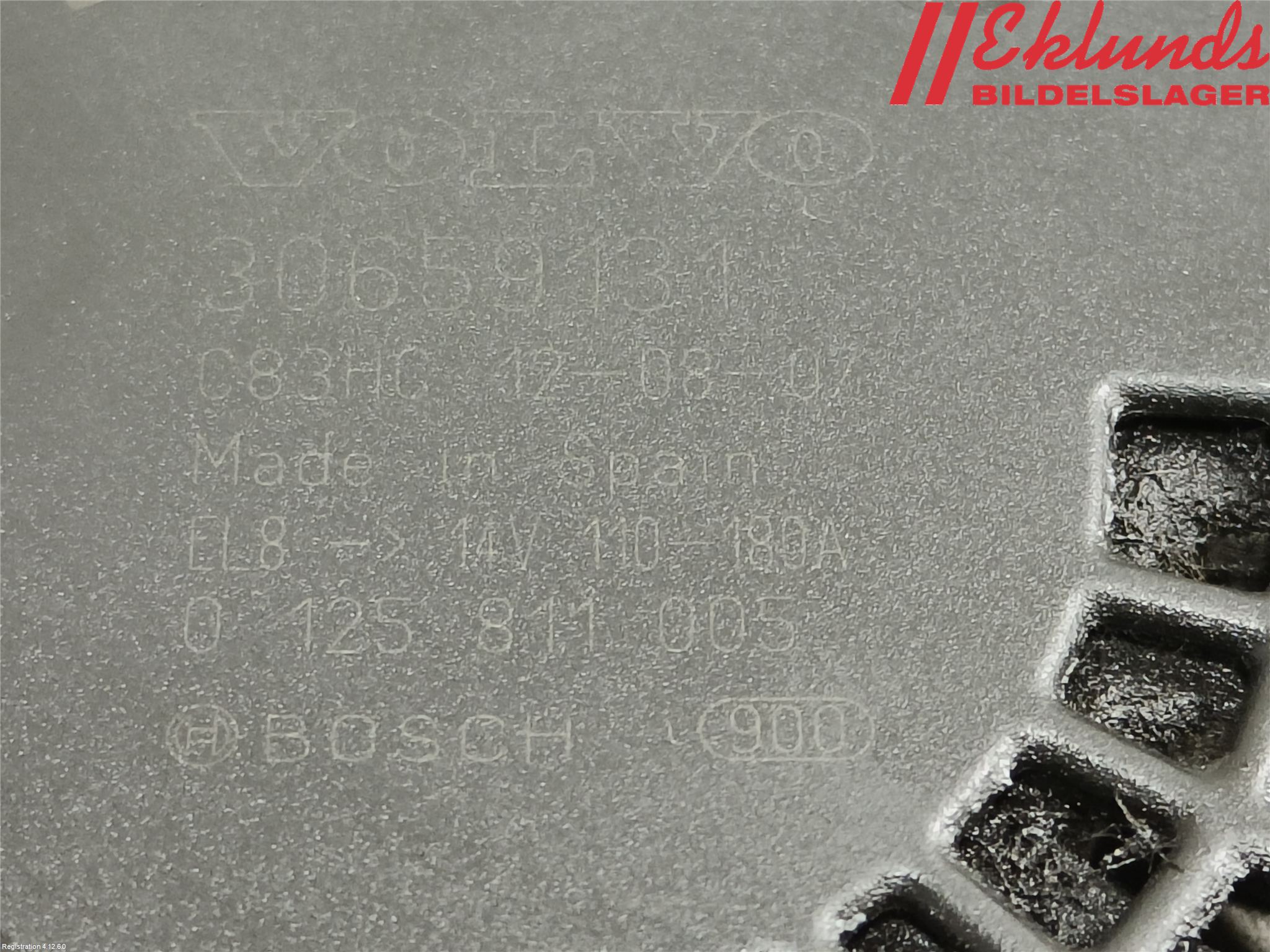 Volvo V70 08-13 Generator