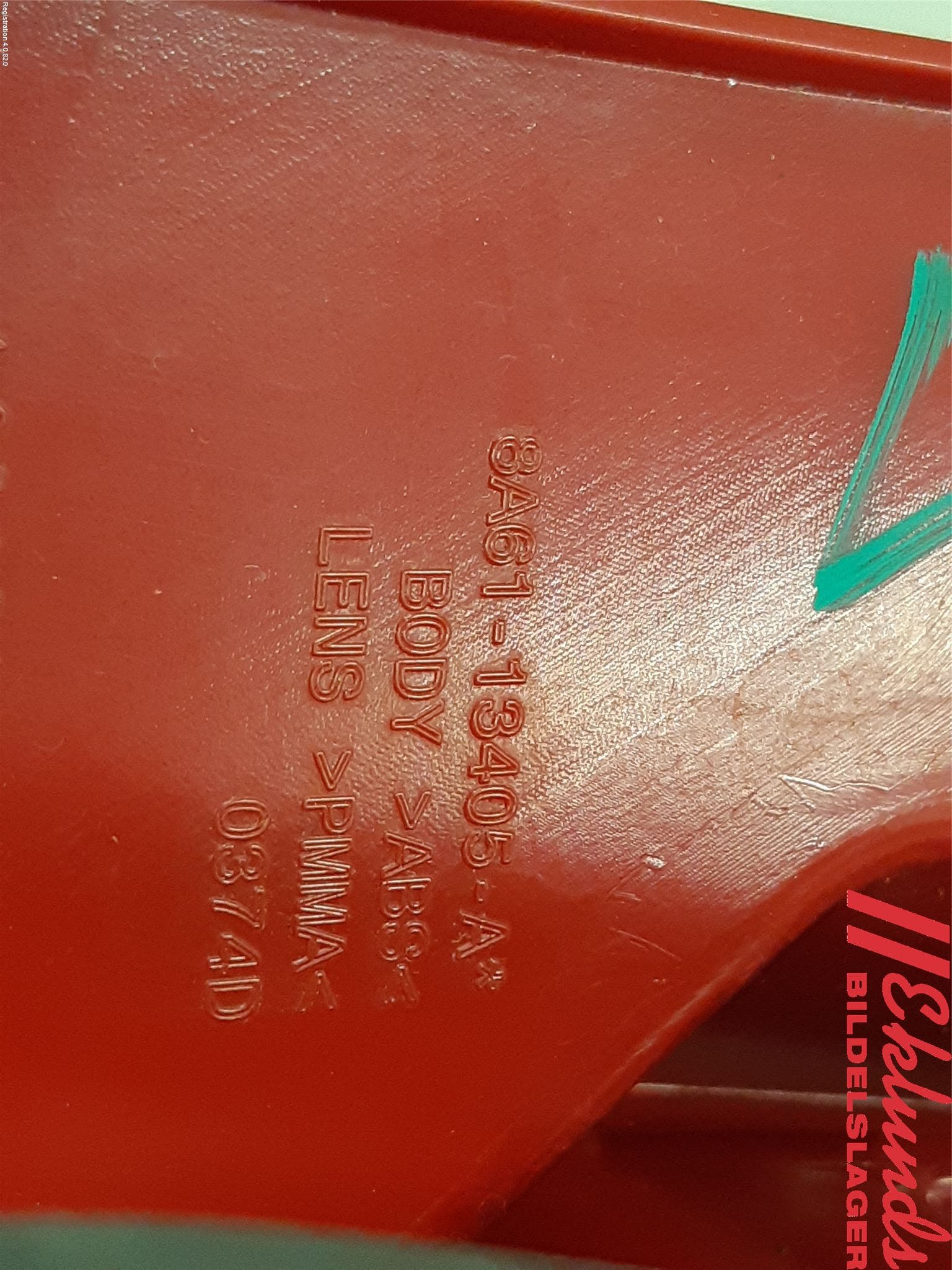 Ford FIESTA 09-12 Bakljus Vänster