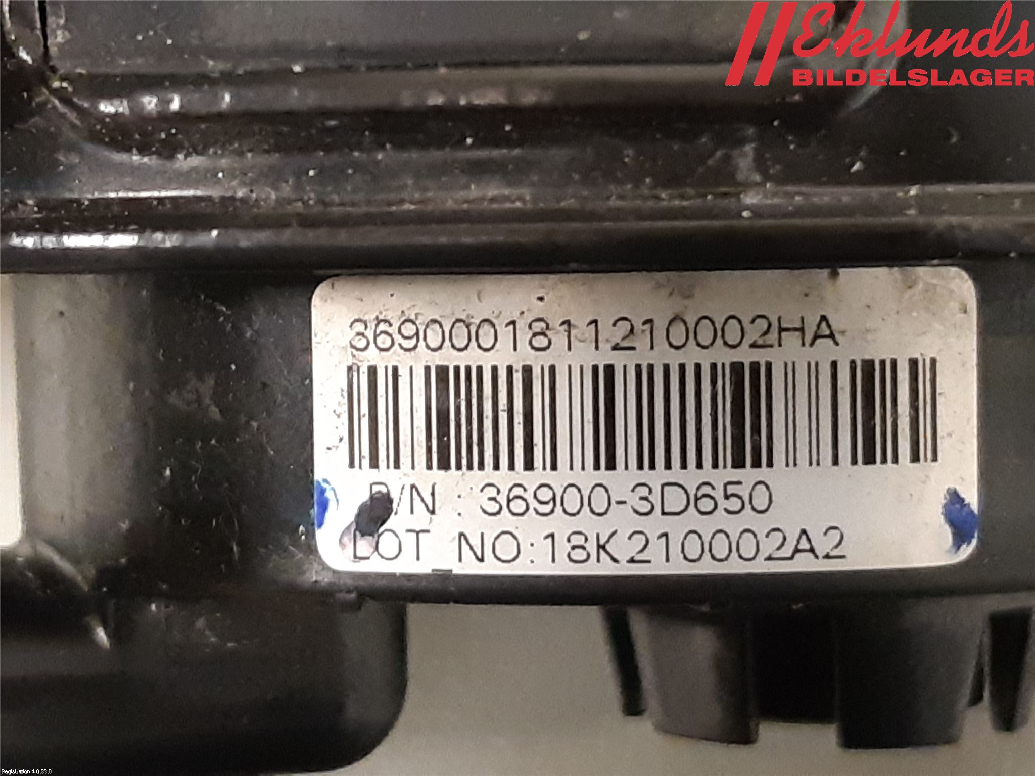 Kia OPTIMA 16-20 Värme Cirkulationspump