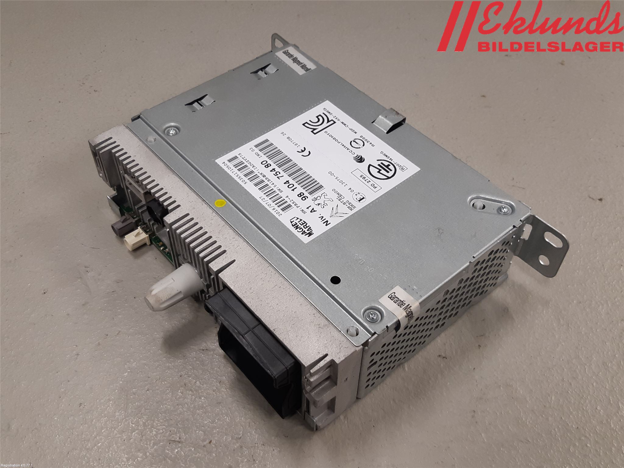 Peugeot 308 14-21 Cd Radio - Multimediapanel