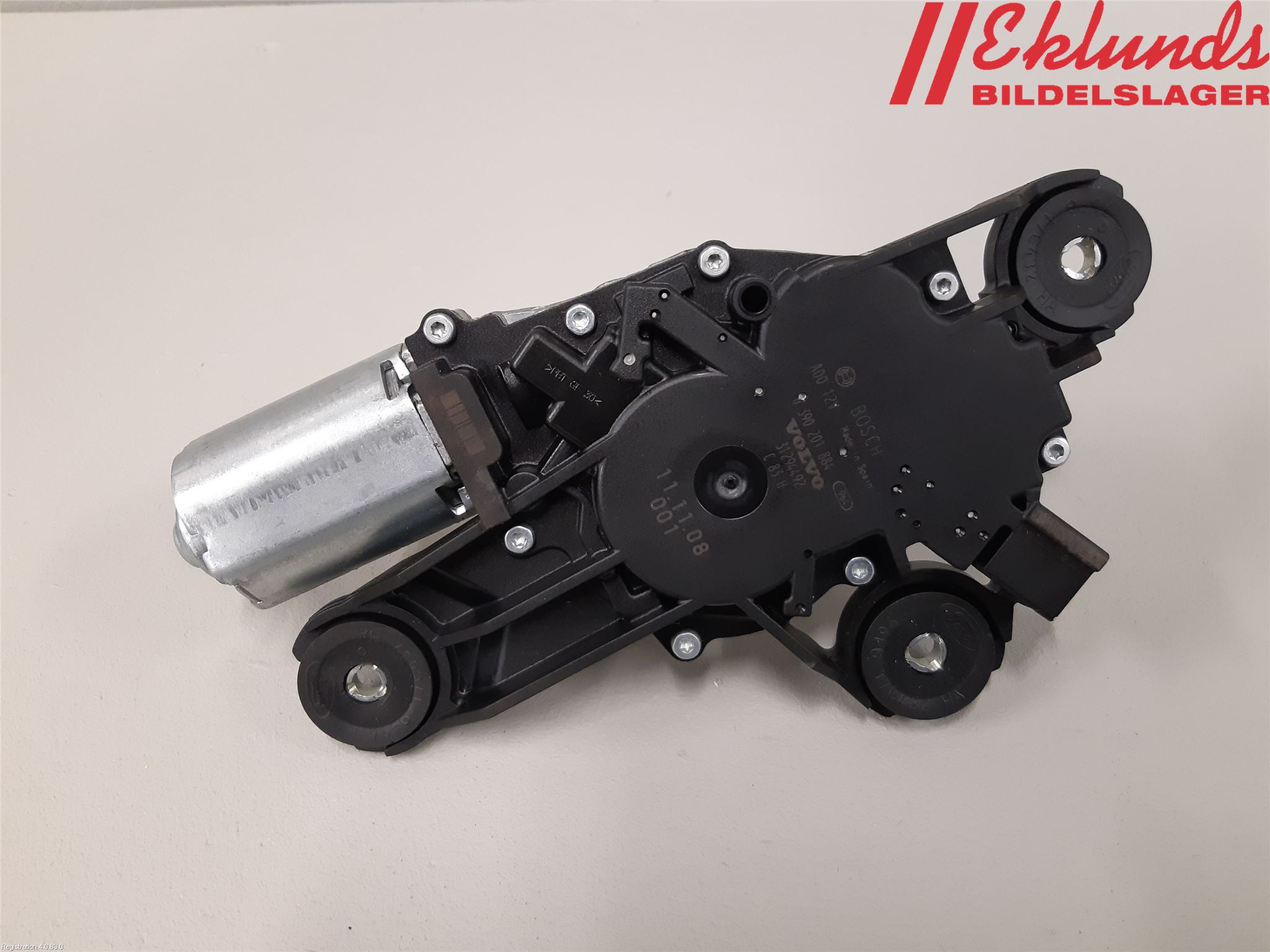 Volvo V60 11-13 Torkarmotor Baklucka