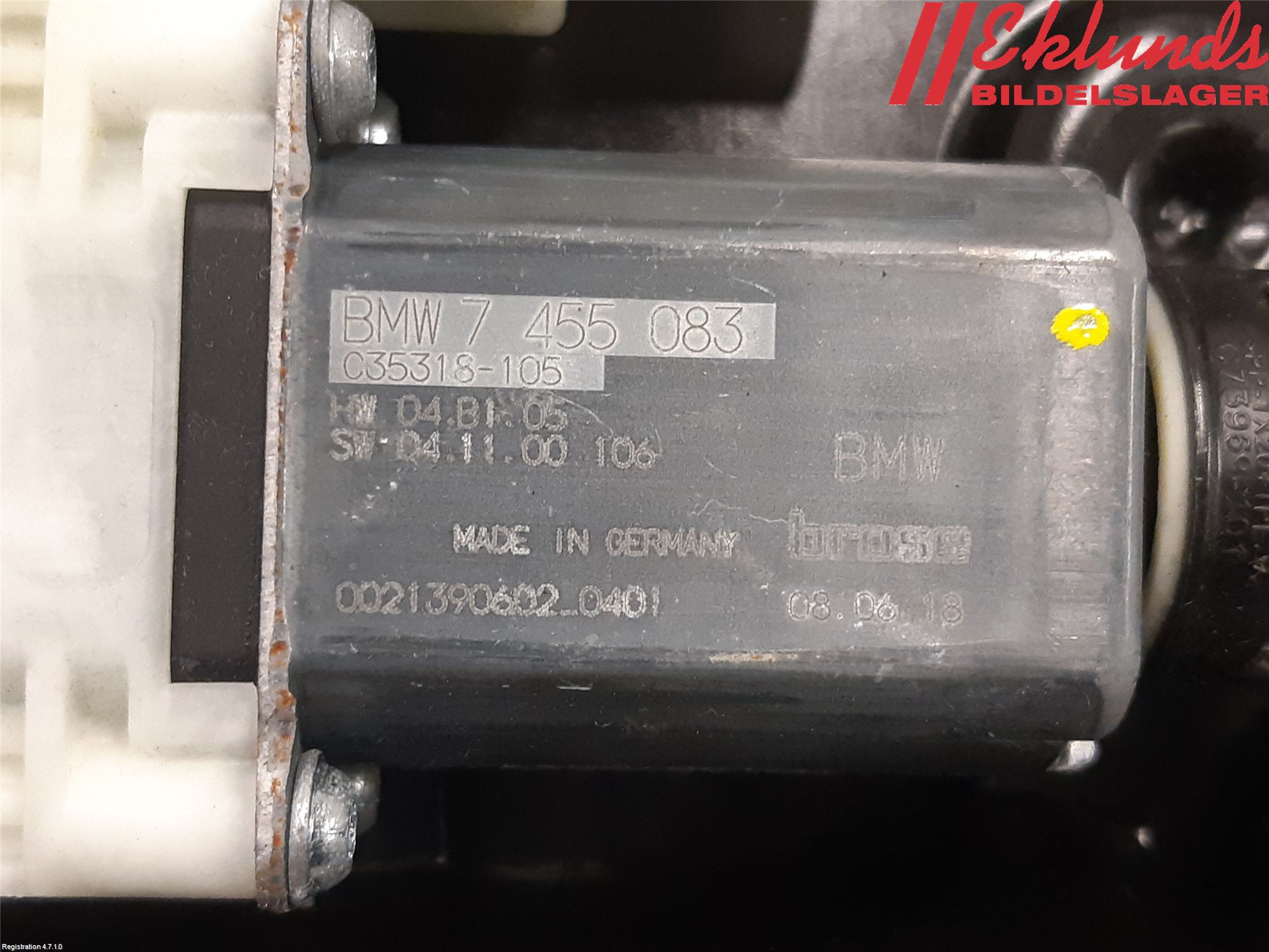 BMW X3 G01 18- Fönsterhiss El Kompl