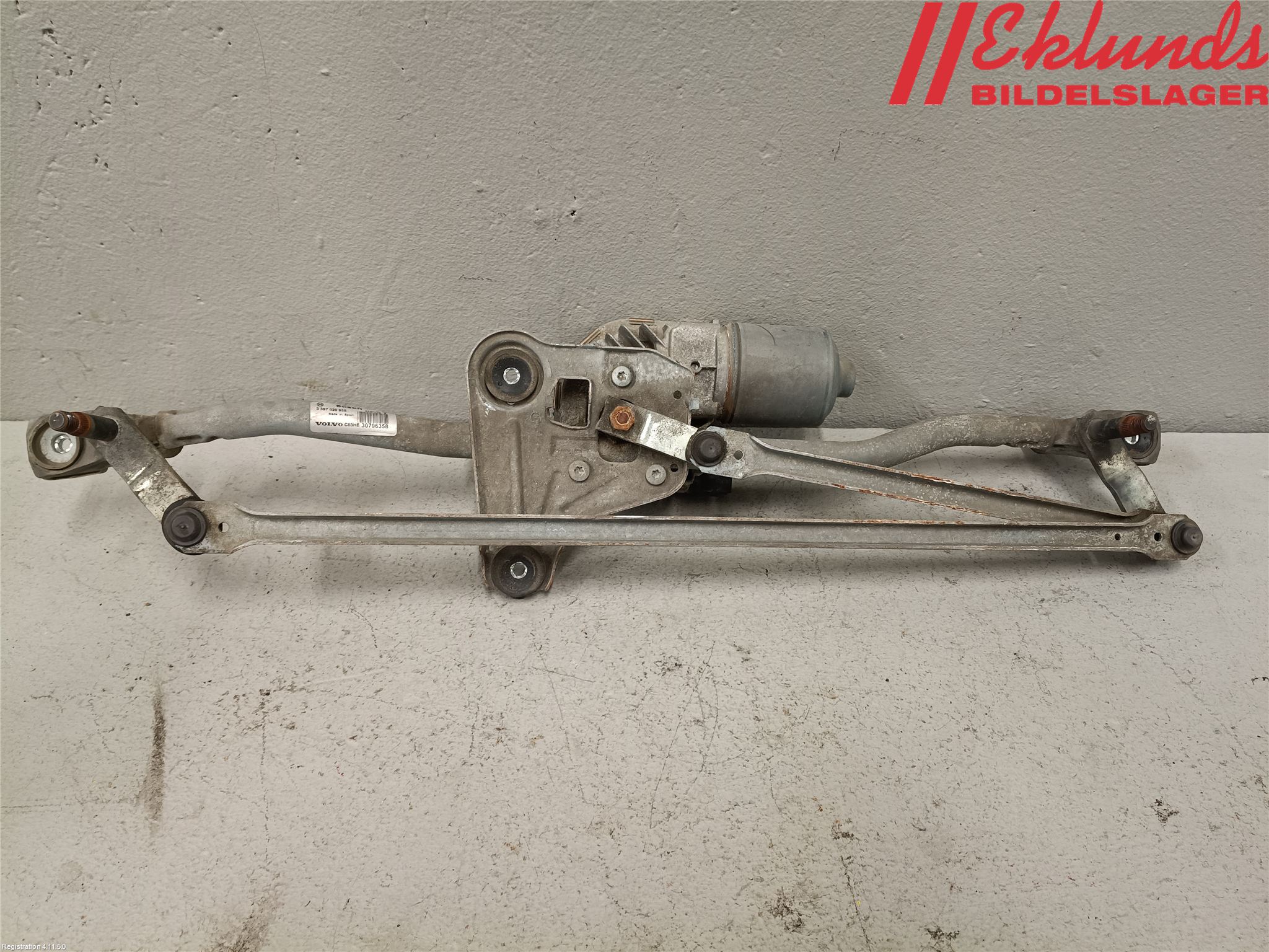 Volvo V70 08-13 Torkarmotor Vindruta