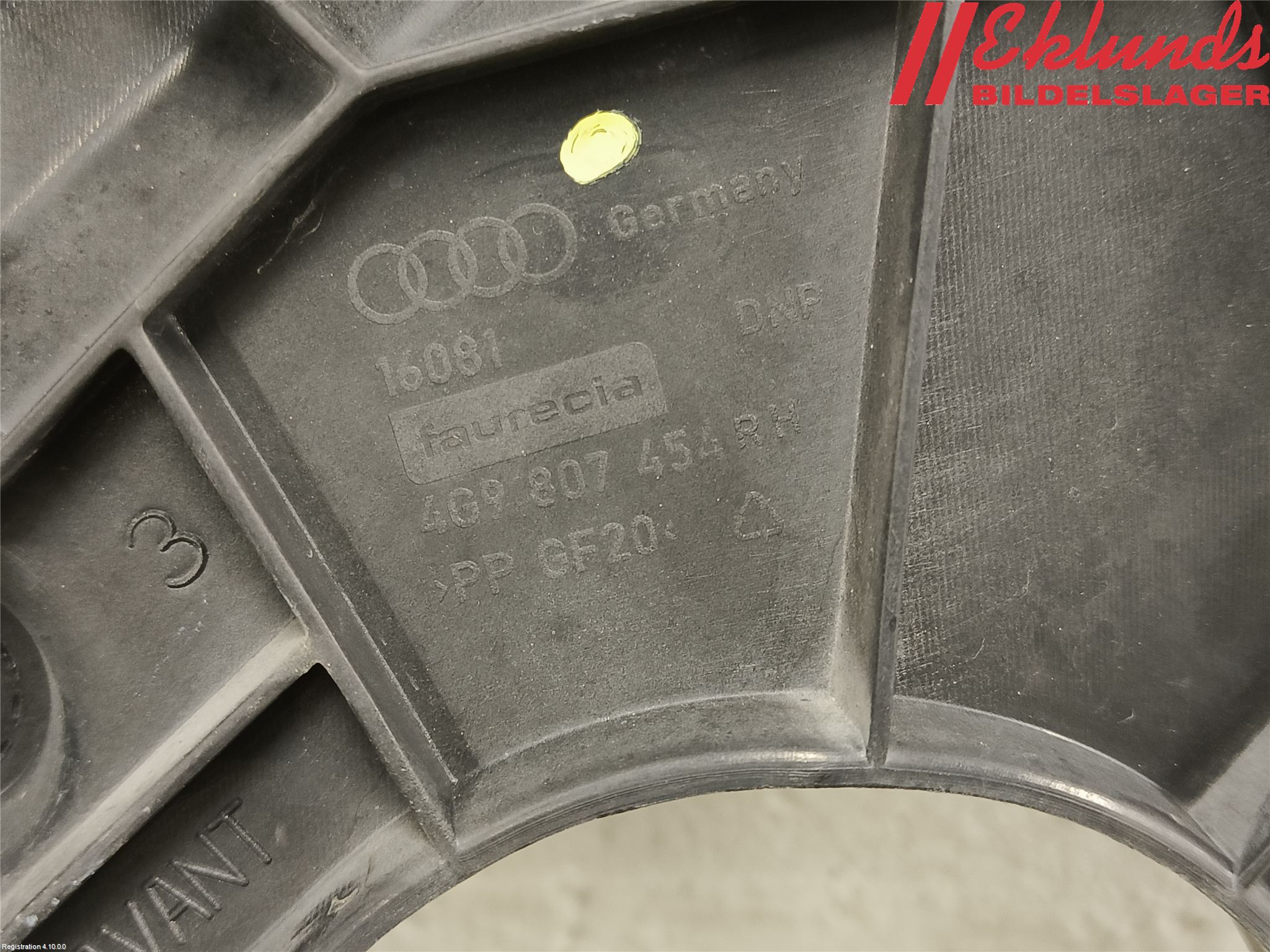 Audi A6/S6 4G 11-18 Stötfångarfäste Bak Hö