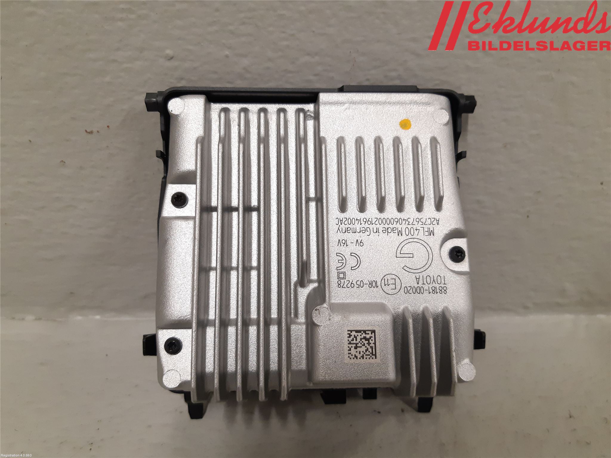 Toyota YARIS XP130 15-20 Sensor Aktivt Kollisionsskydd