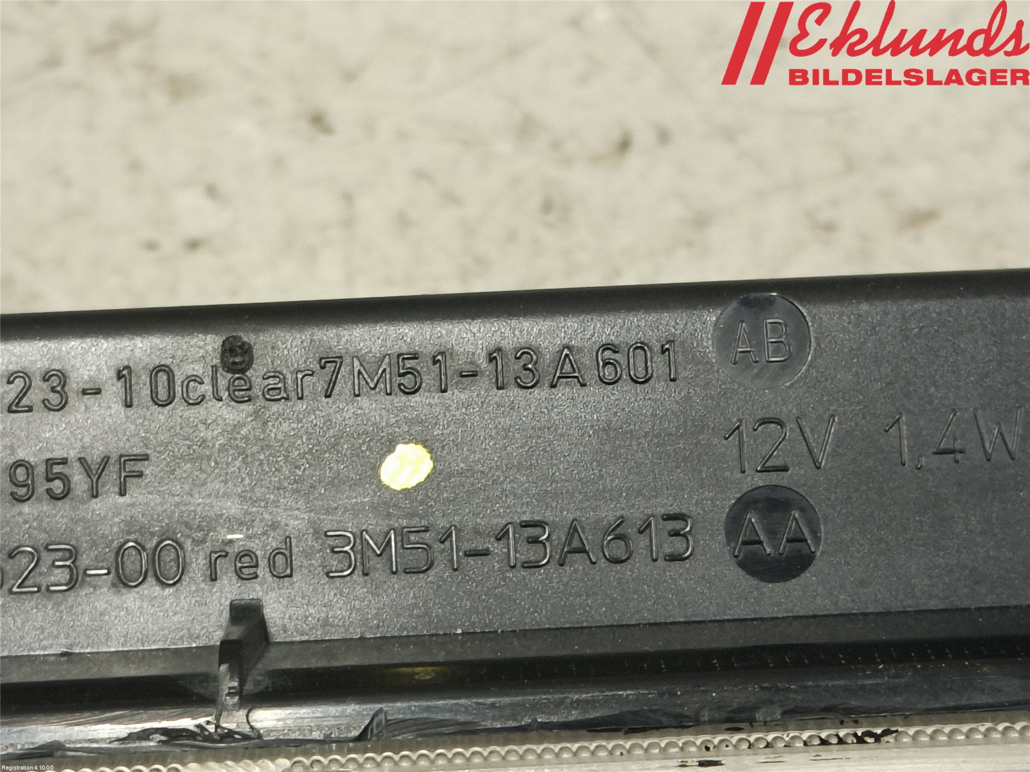 Ford FOCUS 08-11 Bromsljus Bakruta