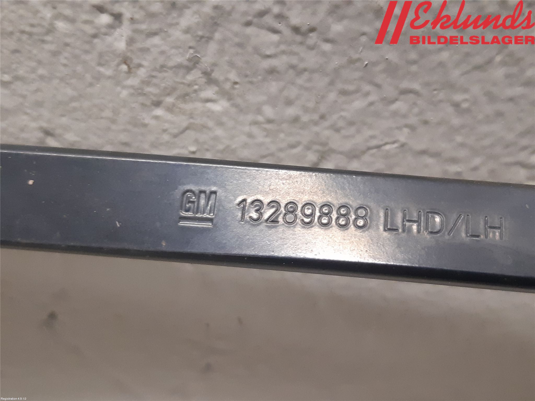 Opel ASTRA J 10-15 Torkararm Armar Vindruta