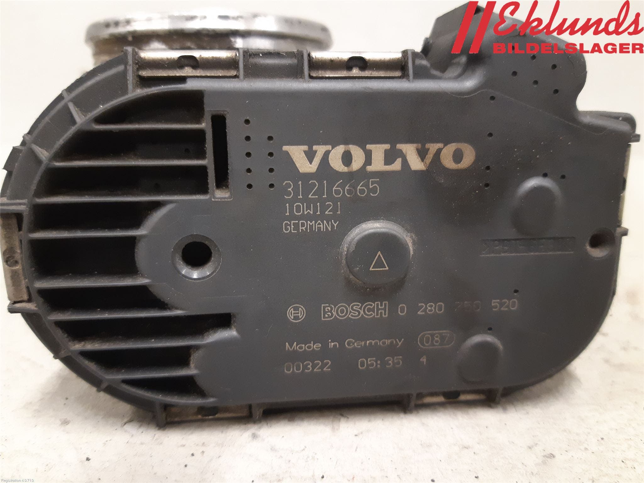 Volvo S80 07-13 Injspjällhus