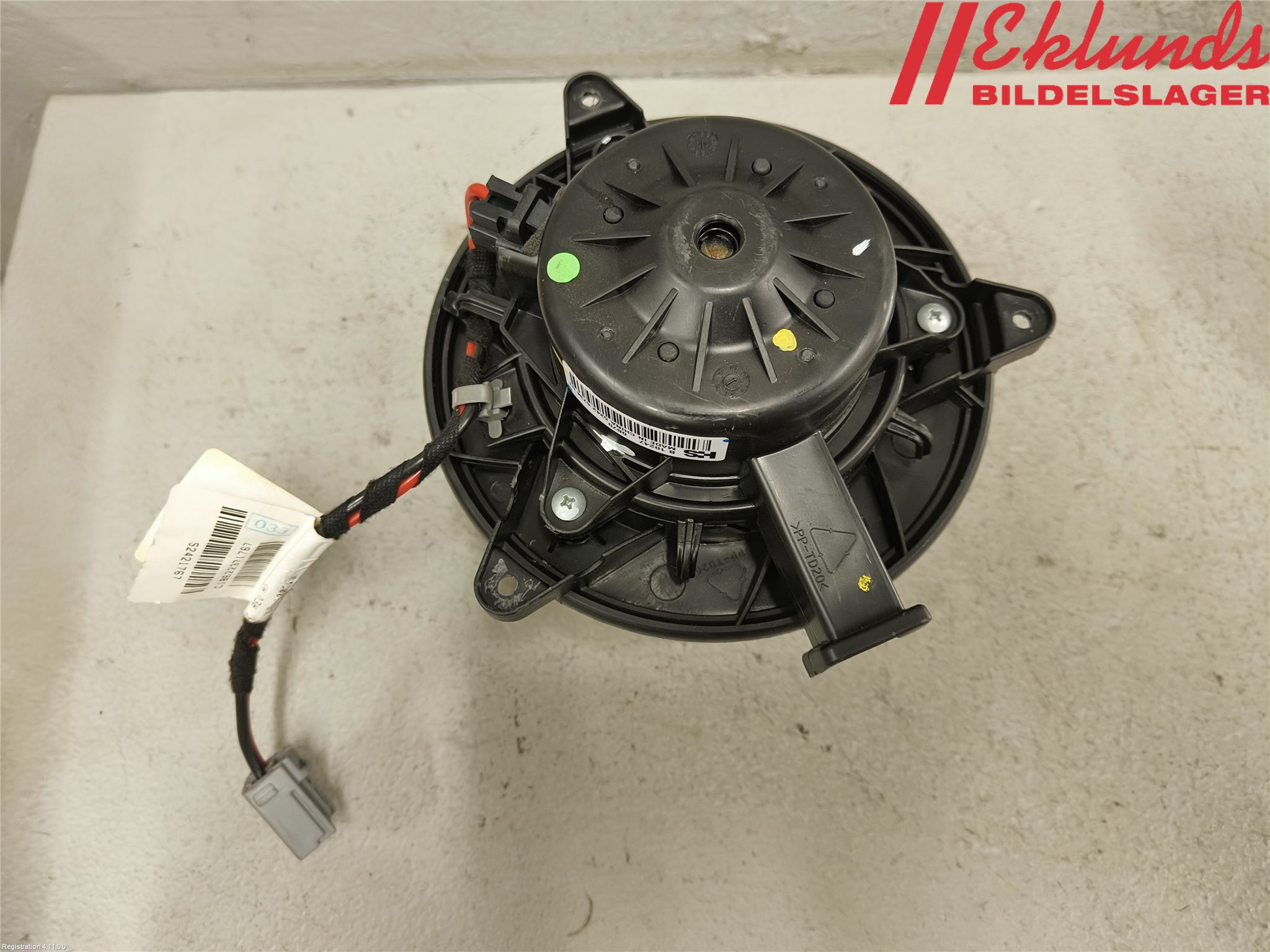 Opel MERIVA B 10-17 Värmefläkt